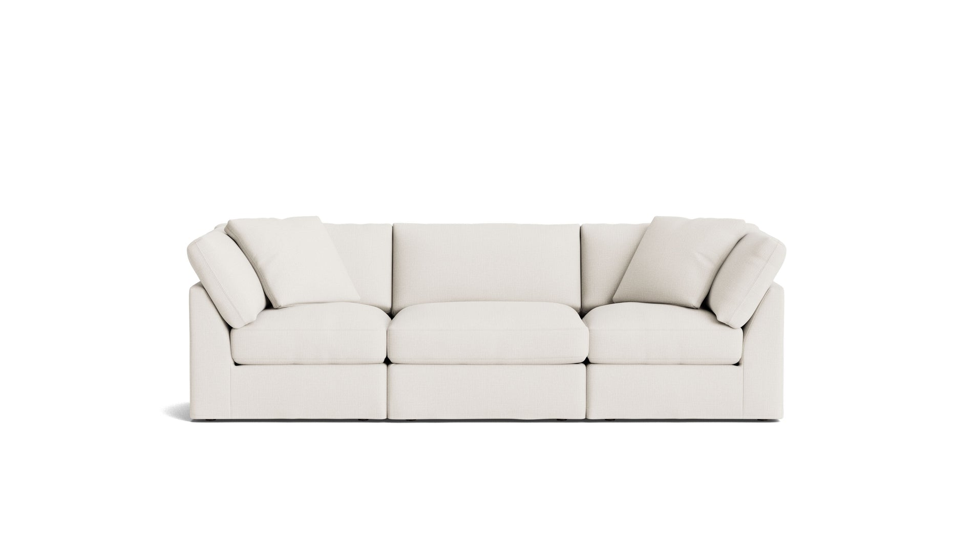 Get Together™ 3-Piece Modular Sofa, Standard, Cream Linen_image