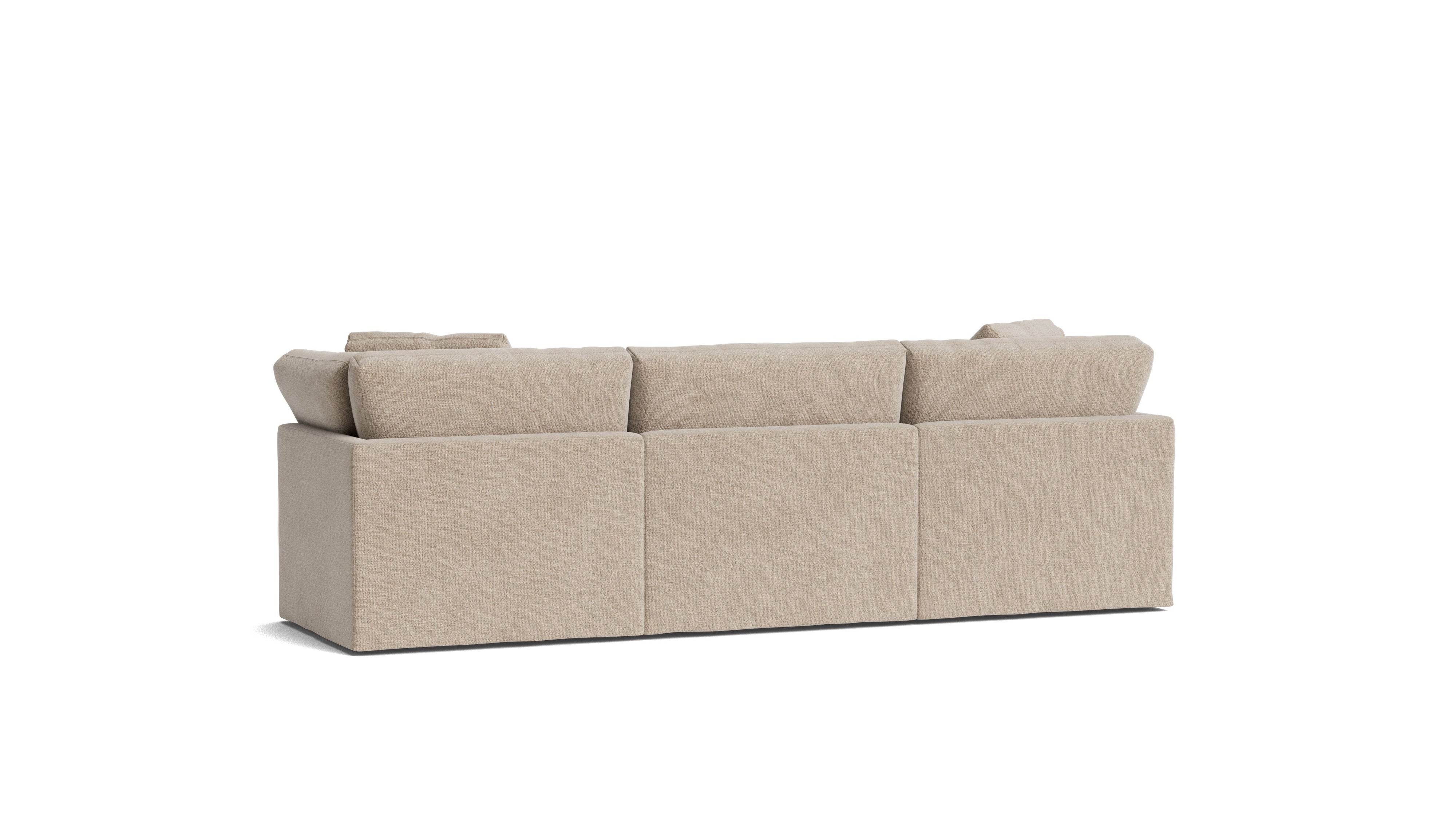 Get Together™ 3 - Piece Modular Sofa, Standard, Champagne - Sundays Company CanadaSEC-YJ-035-041