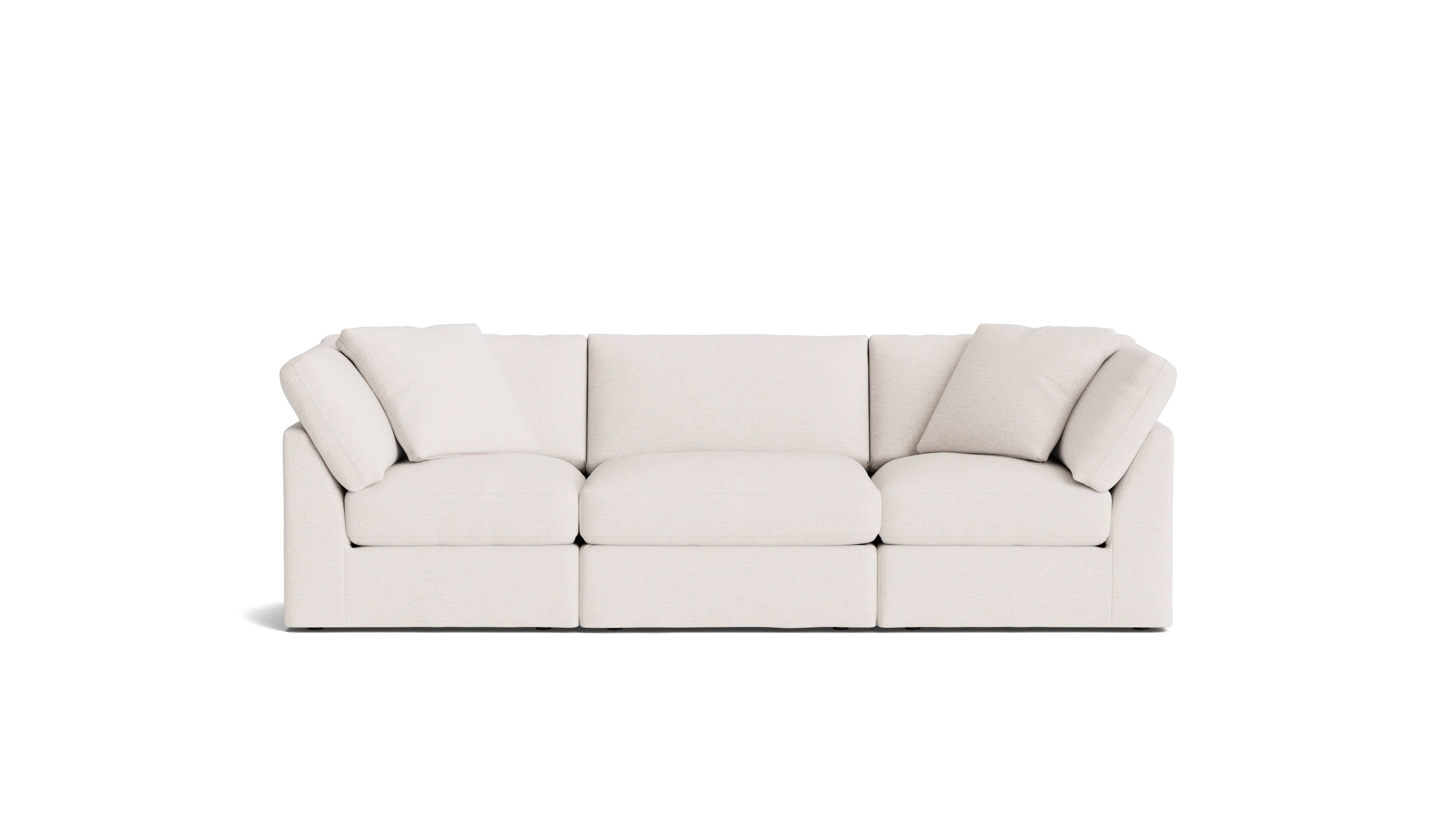 Get Together™ 3-Piece Modular Sofa, Standard, Nomad Snow