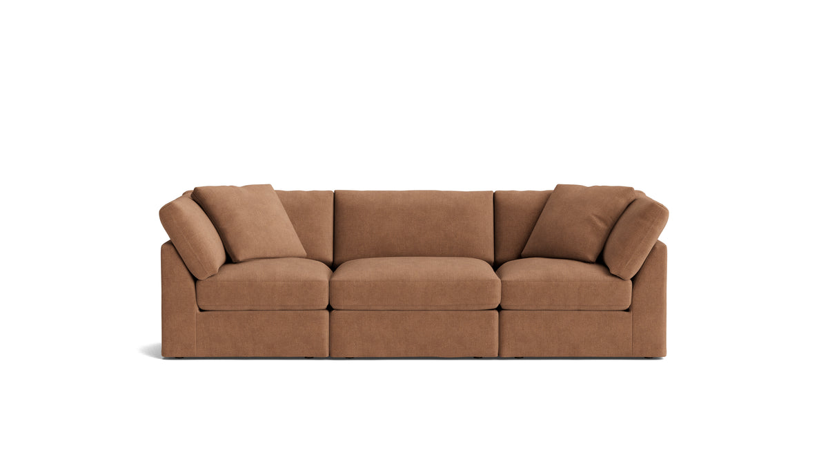 Get Together™ 3-Piece Modular Sofa, Standard, Spice