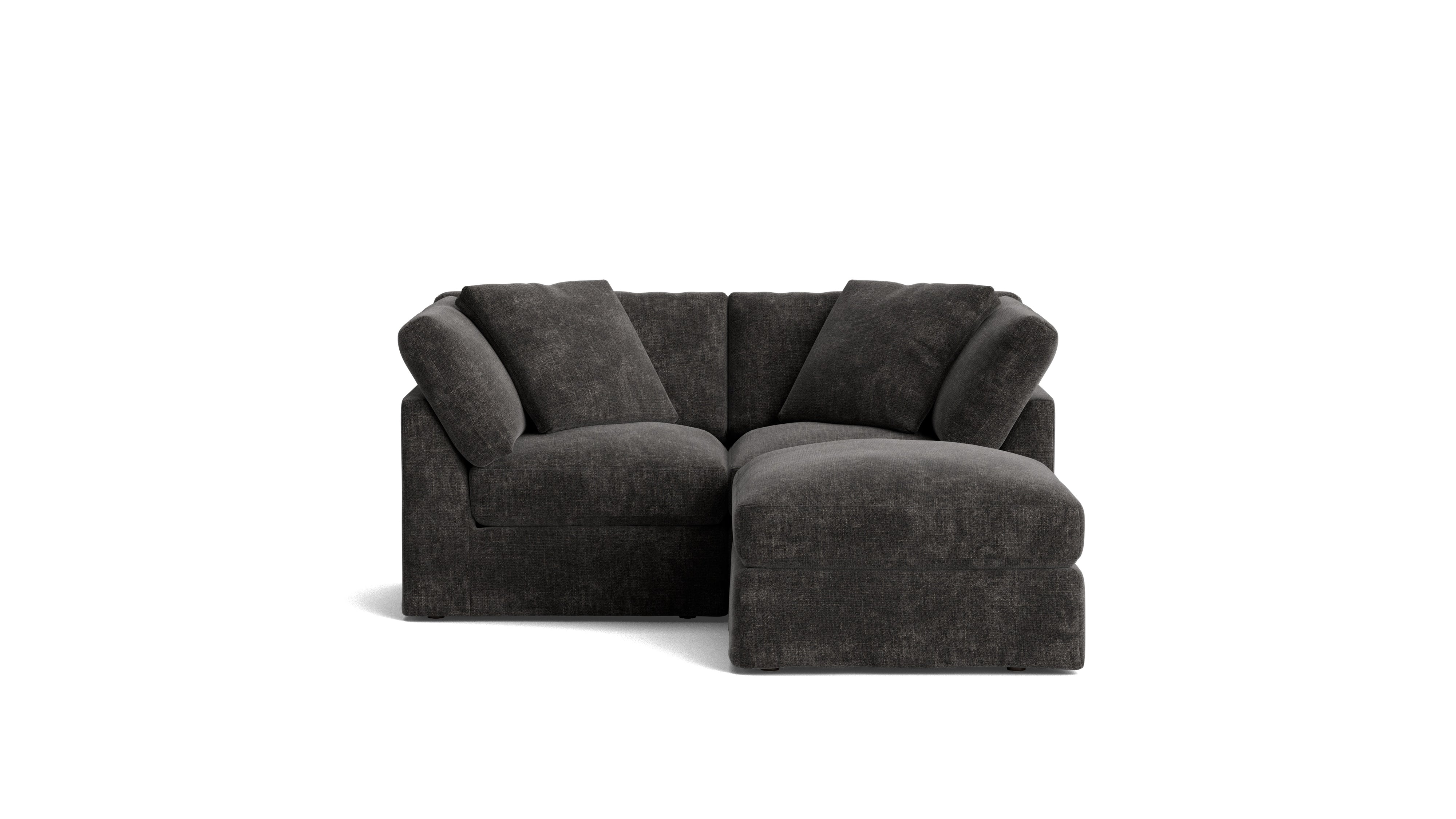 Get Together™ 3 - Piece Modular Sectional, Standard, Truffle - Sundays Company CanadaSEC-YJ-036-003