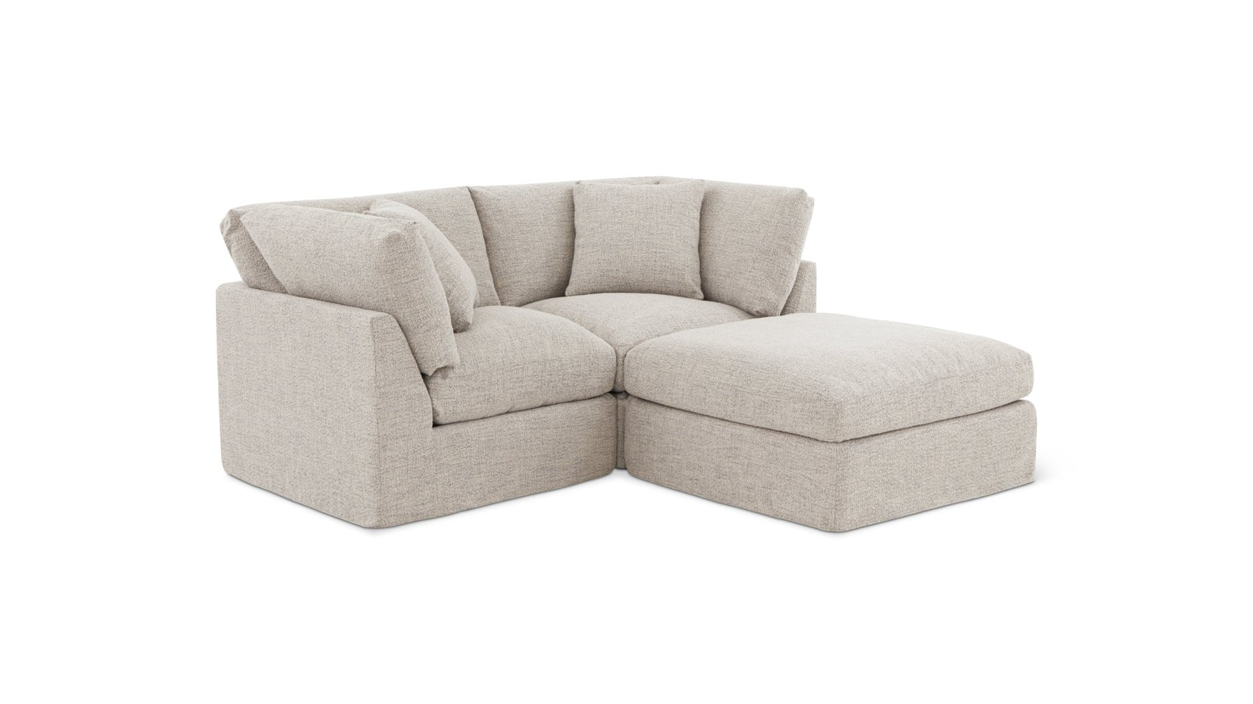 Get Together™ 3-Piece Modular Sectional, Standard, Oatmeal - Image 9