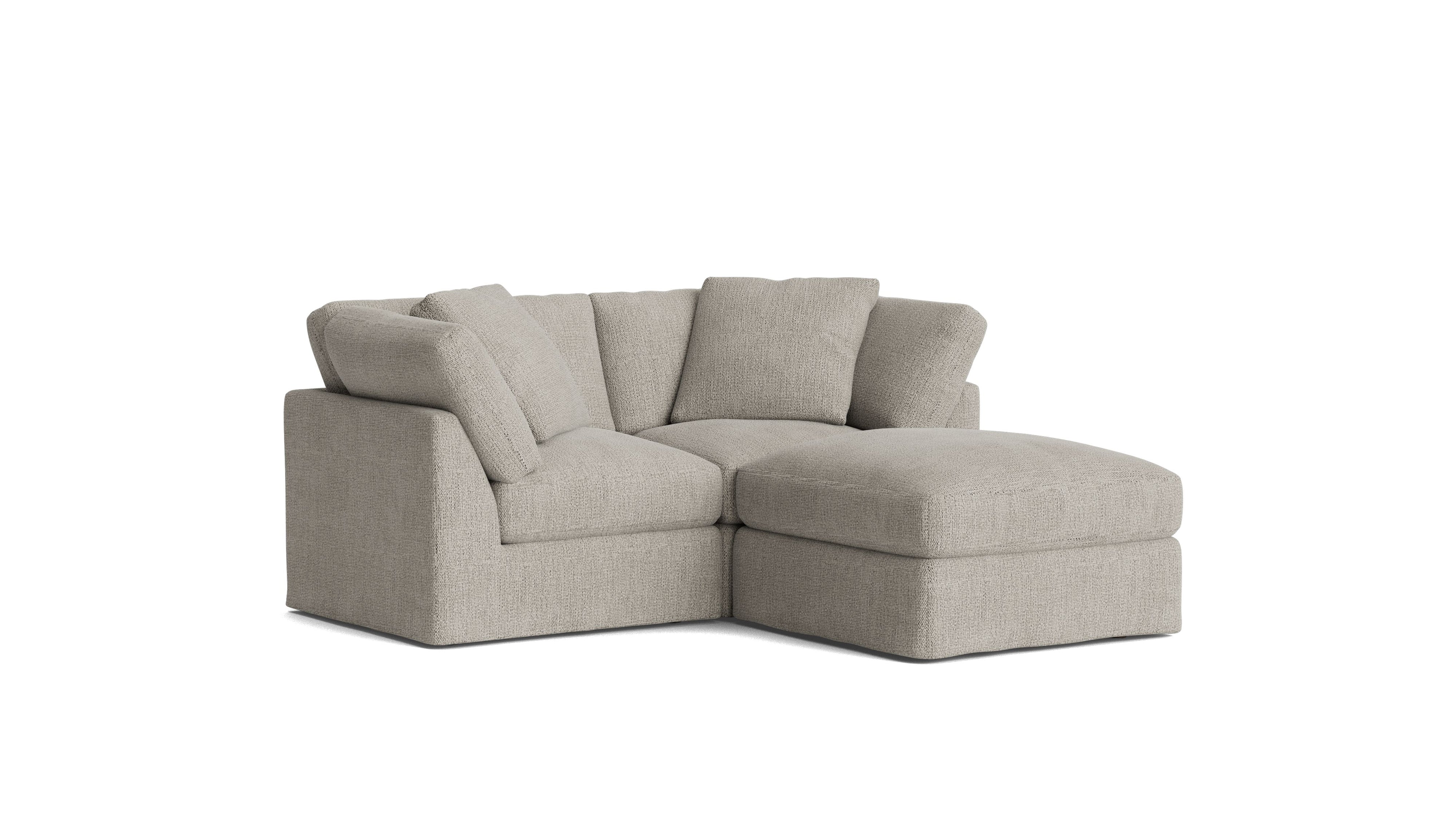 Get Together™ 3 - Piece Modular Sectional, Standard, Oatmeal - Sundays Company CanadaSEC-YJ-036-007