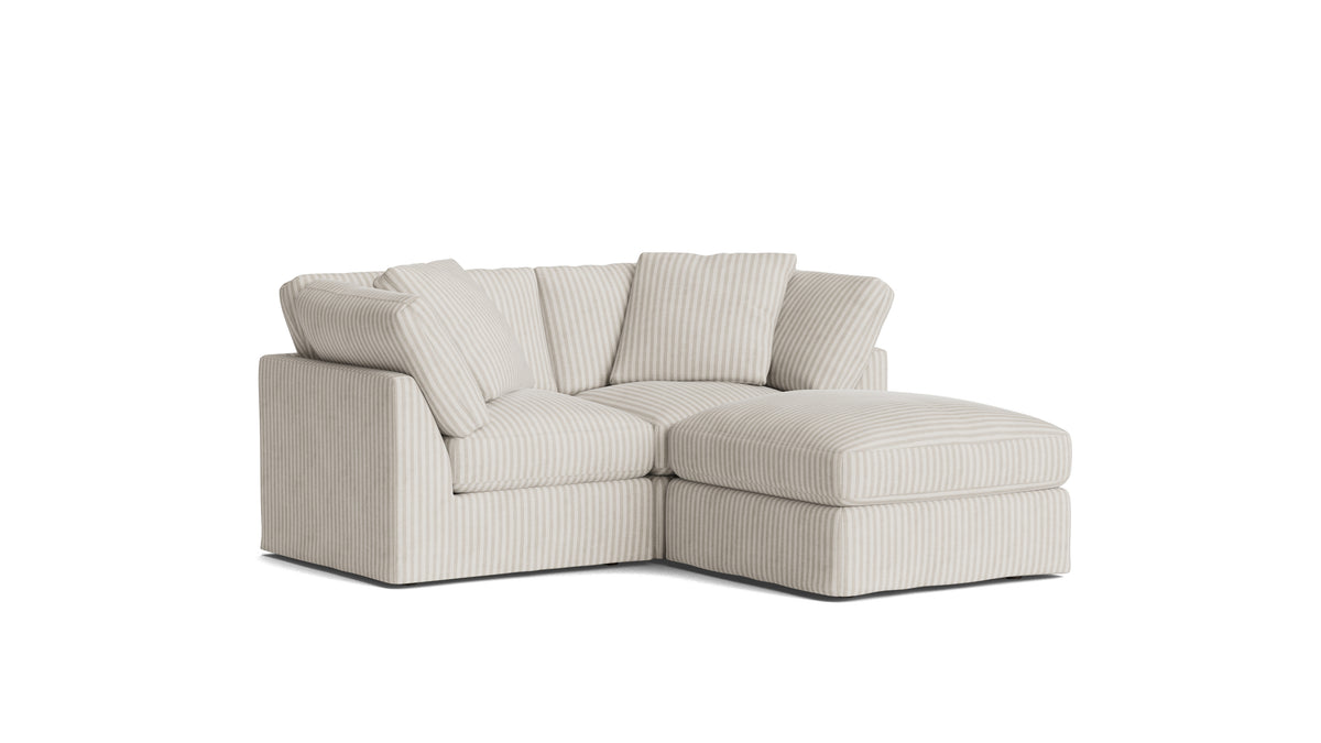 Get Together™ 3-Piece Modular Sectional, Standard, Newport Stripe — alternate view