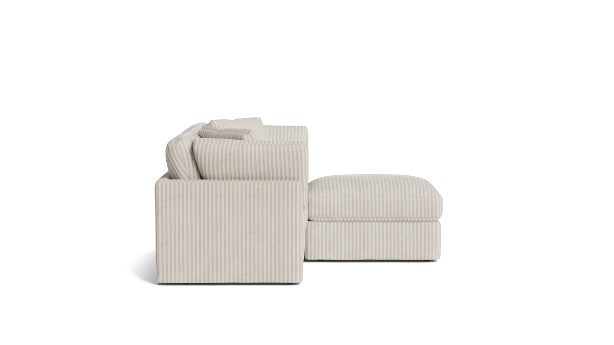 Get Together™ 3-Piece Modular Sectional, Standard, Newport Stripe — alternate view