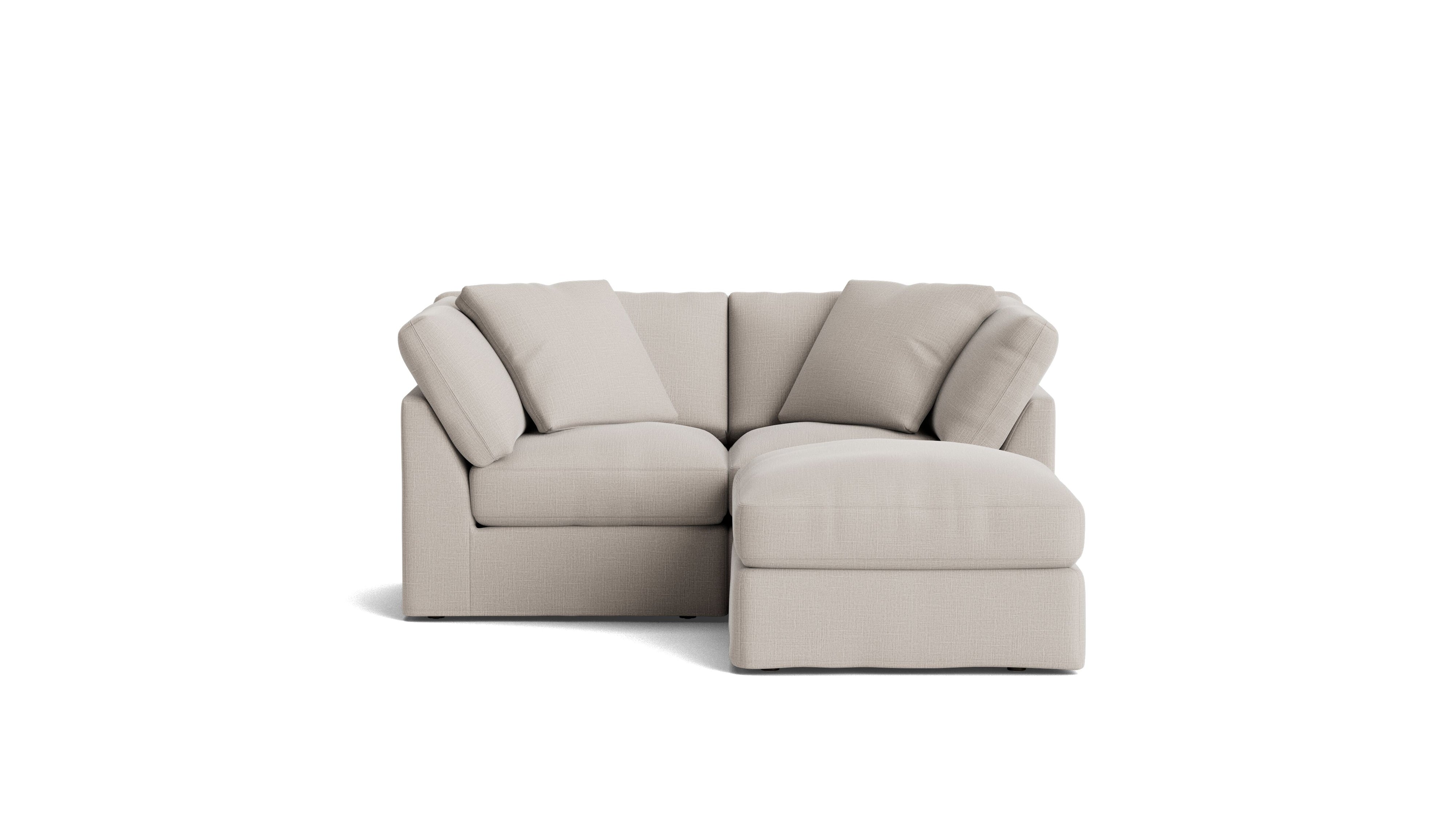 Get Together™ 3 - Piece Modular Sectional, Standard, Clay - Sundays Company CanadaSEC-YJ-036-015