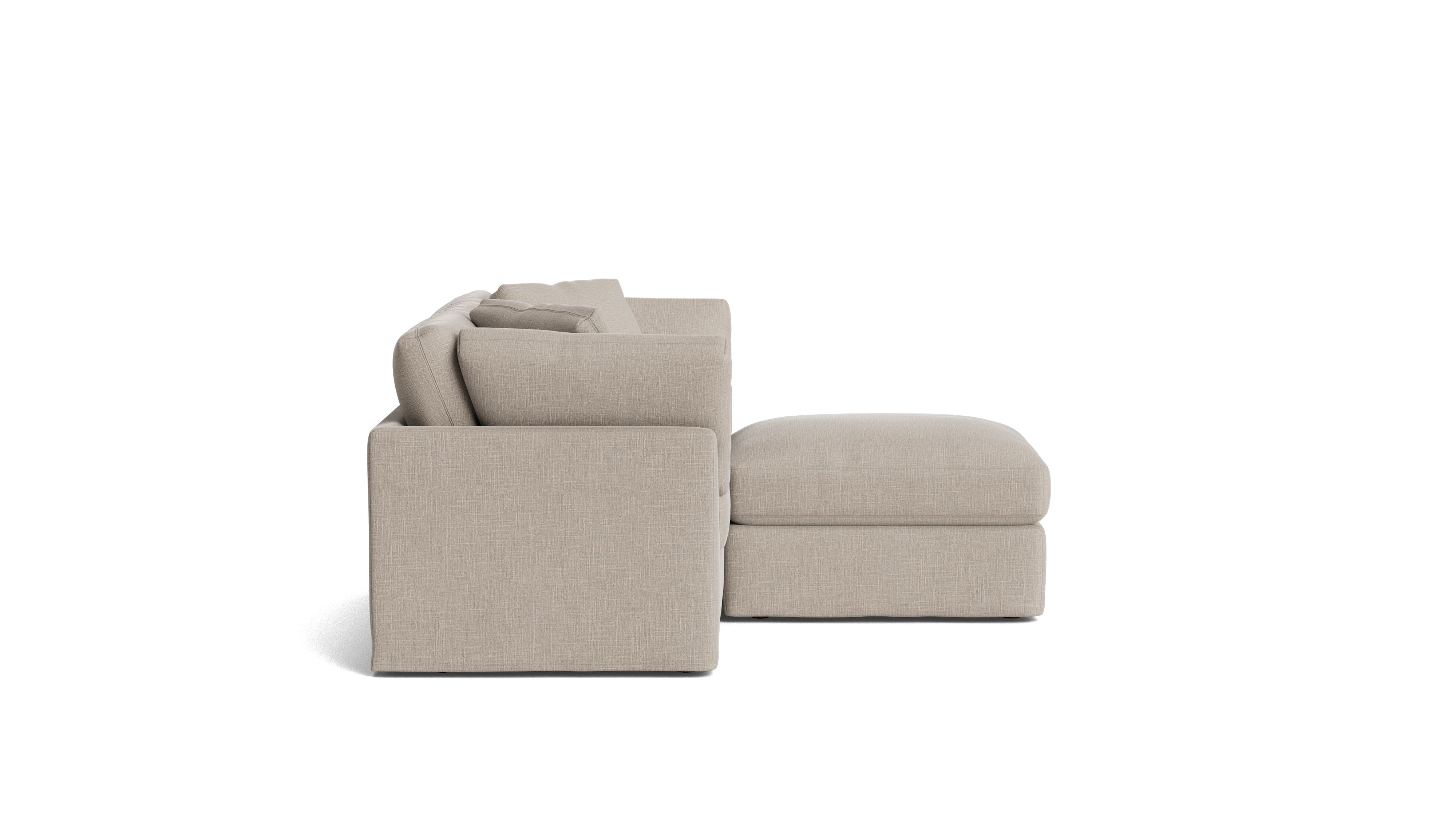 Get Together™ 3 - Piece Modular Sectional, Standard, Light Pebble - Sundays Company CanadaSEC-YJ-036-029