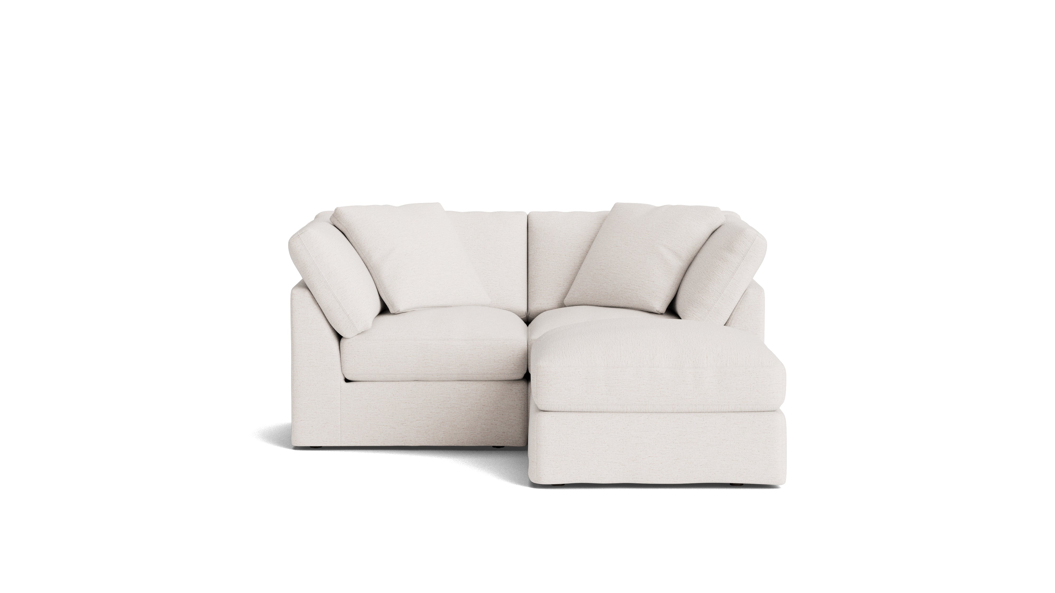 Get Together™ 3-Piece Modular Sectional, Standard, Nomad Snow