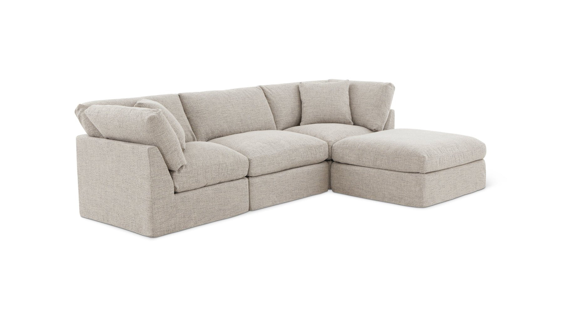 Get Together™ 4-Piece Modular Sectional, Standard, Oatmeal_image