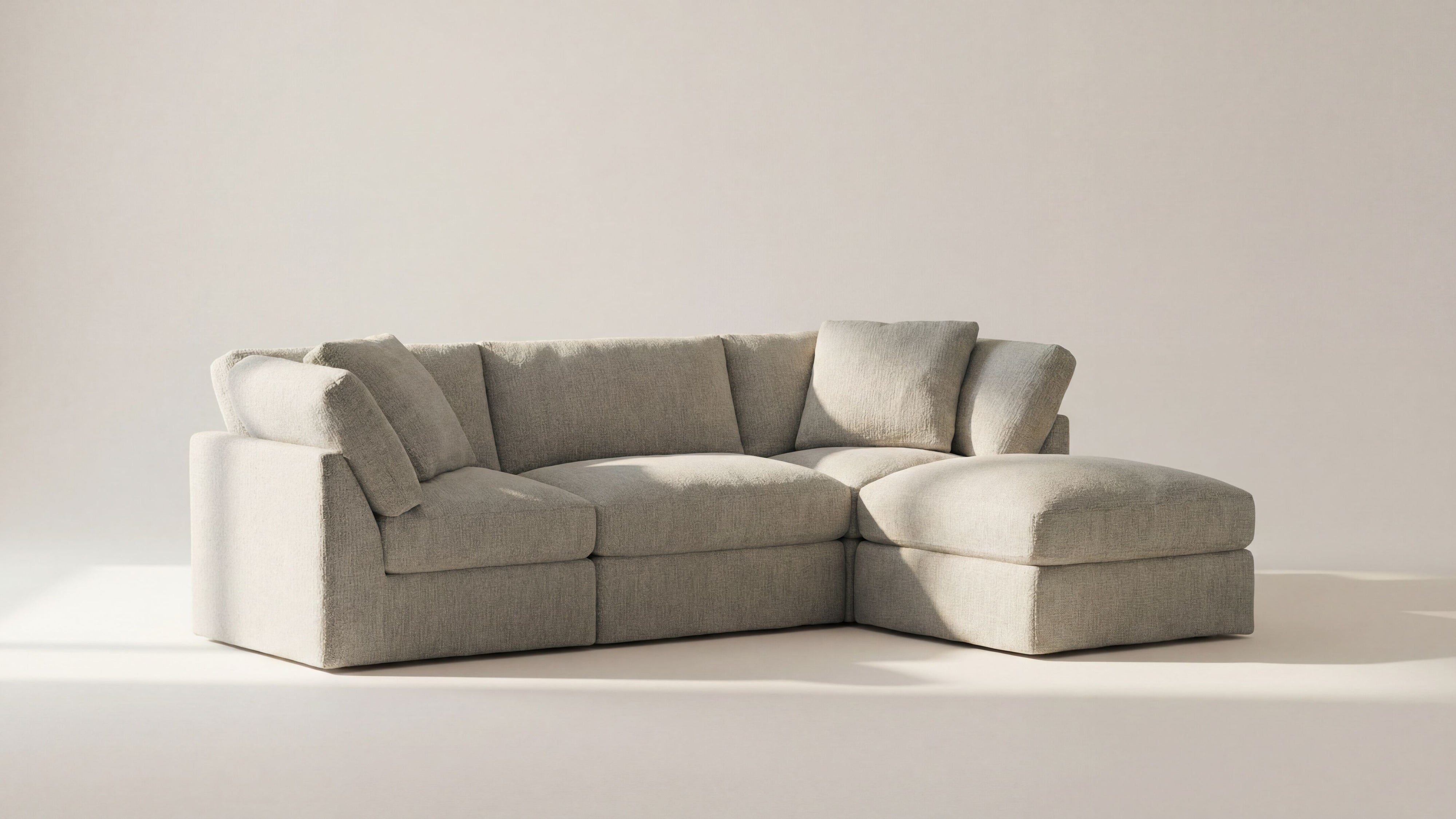 Get Together™ 4-Piece Modular Sectional, Standard, Oatmeal