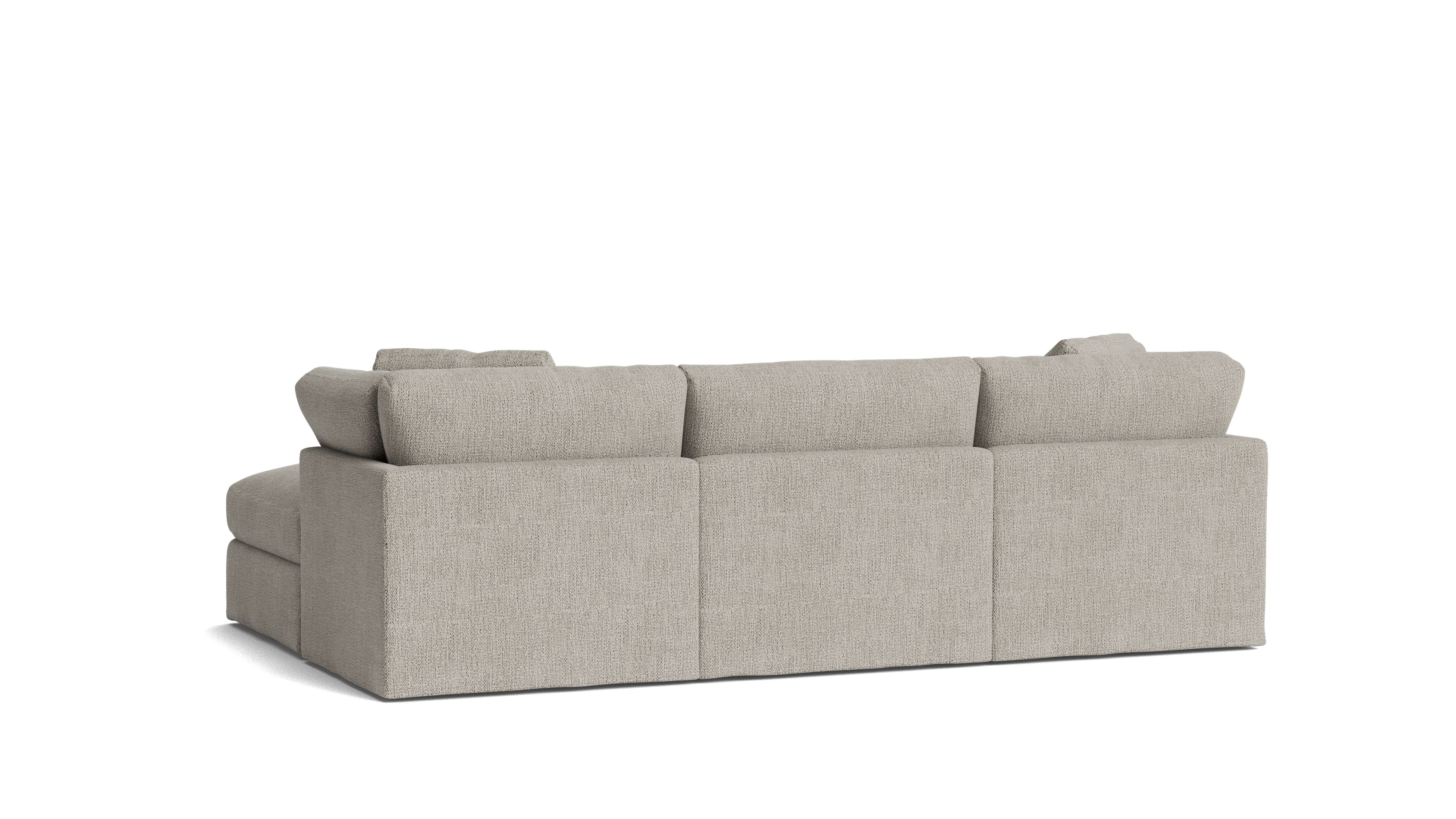 Get Together™ 4 - Piece Modular Sectional, Standard, Oatmeal - Sundays Company CanadaSEC-YJ-037-007