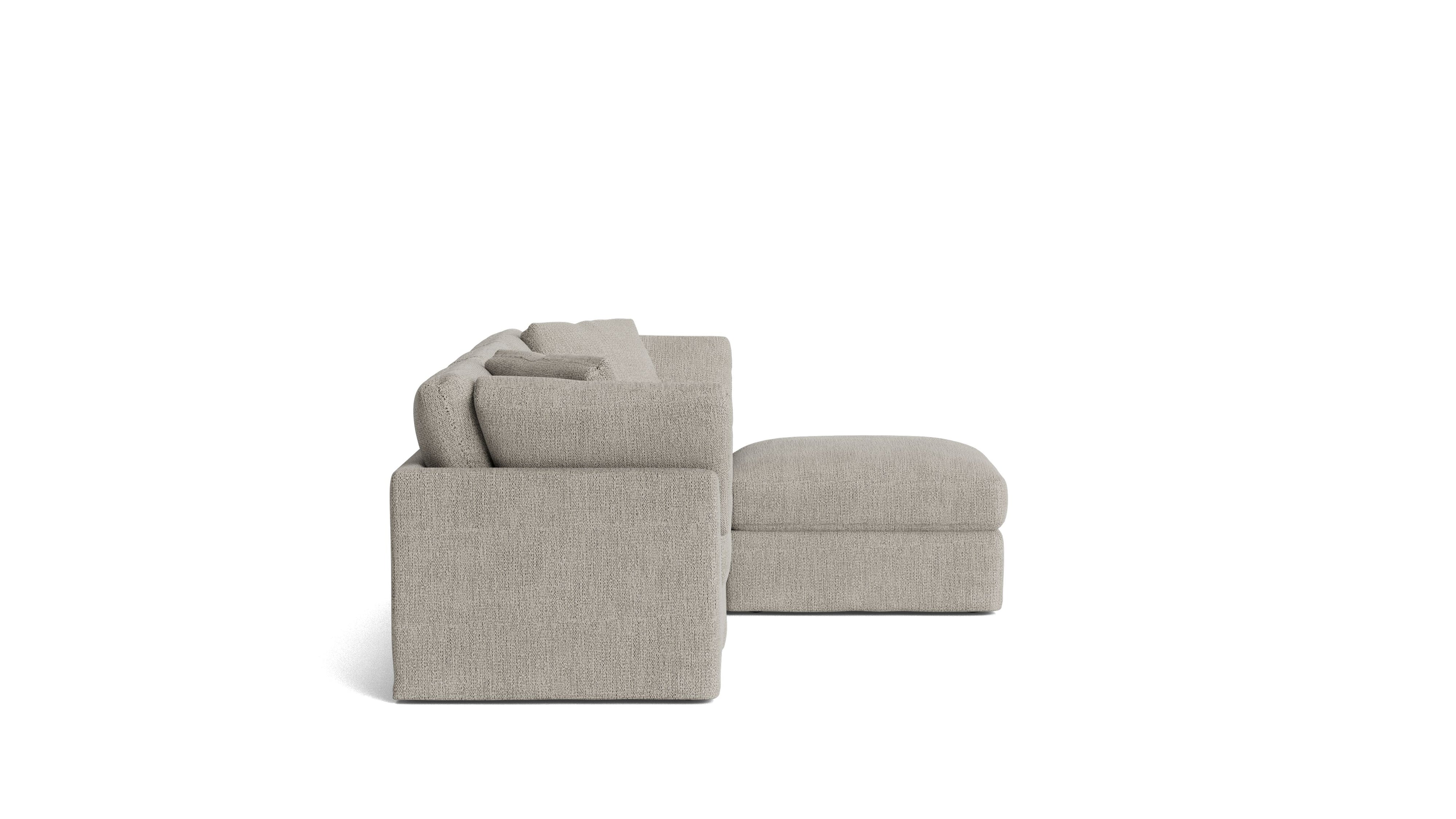 Get Together™ 4 - Piece Modular Sectional, Standard, Oatmeal - Sundays Company CanadaSEC-YJ-037-007