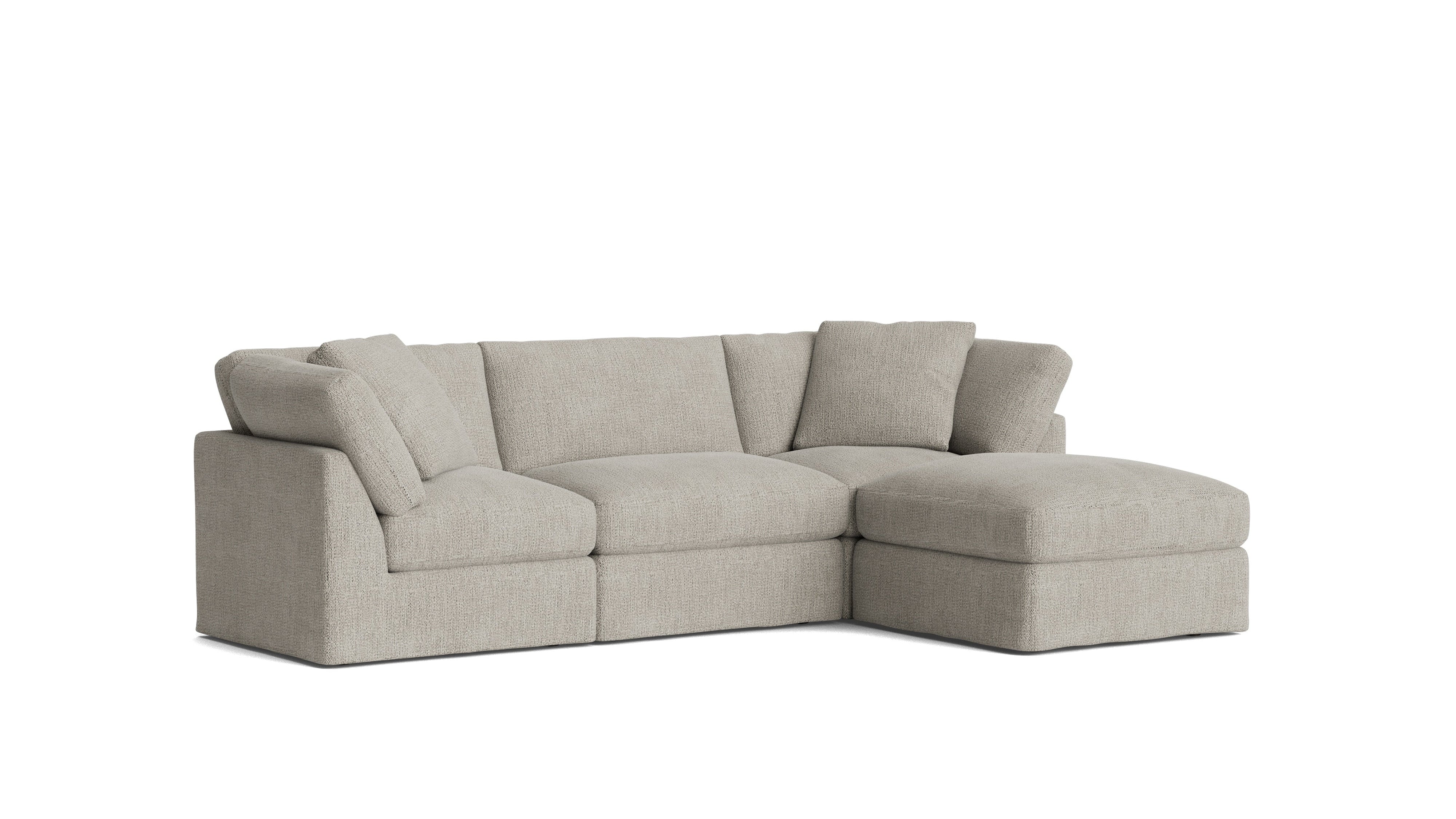 Get Together™ 4-Piece Modular Sectional, Standard, Oatmeal