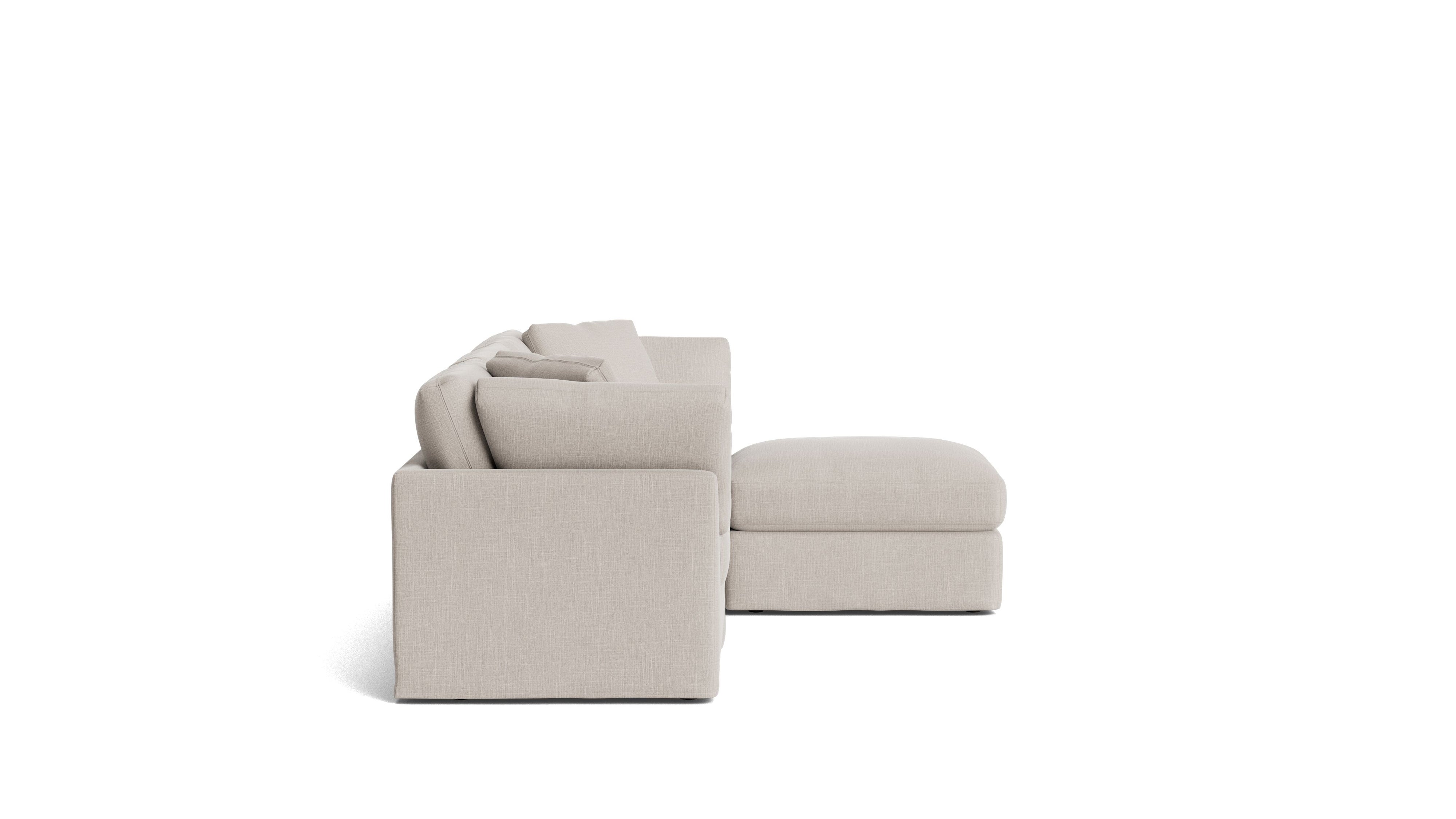 Get Together™ 4 - Piece Modular Sectional, Standard, Clay - Sundays Company CanadaSEC-YJ-037-015