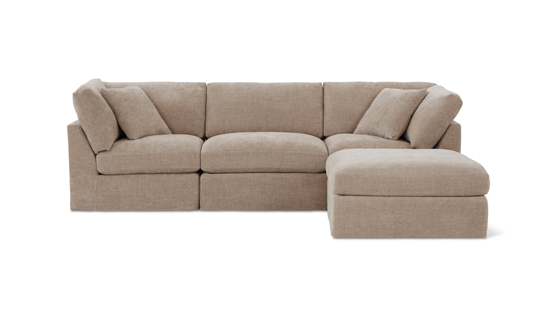 Get Together™ 4-Piece Modular Sectional, Standard, Champagne_image