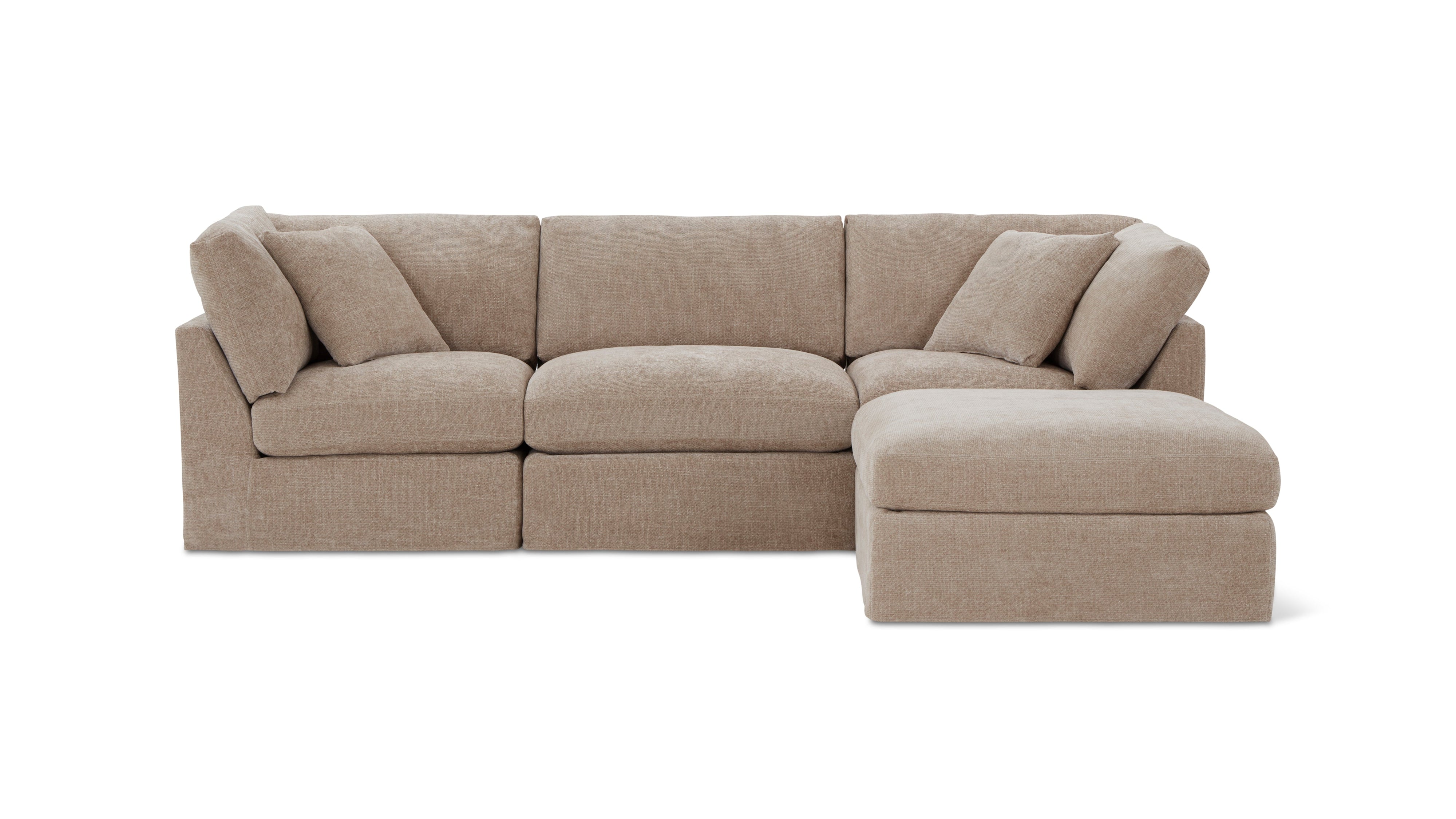 Get Together™ 4-Piece Modular Sectional, Standard, Champagne - Image 1