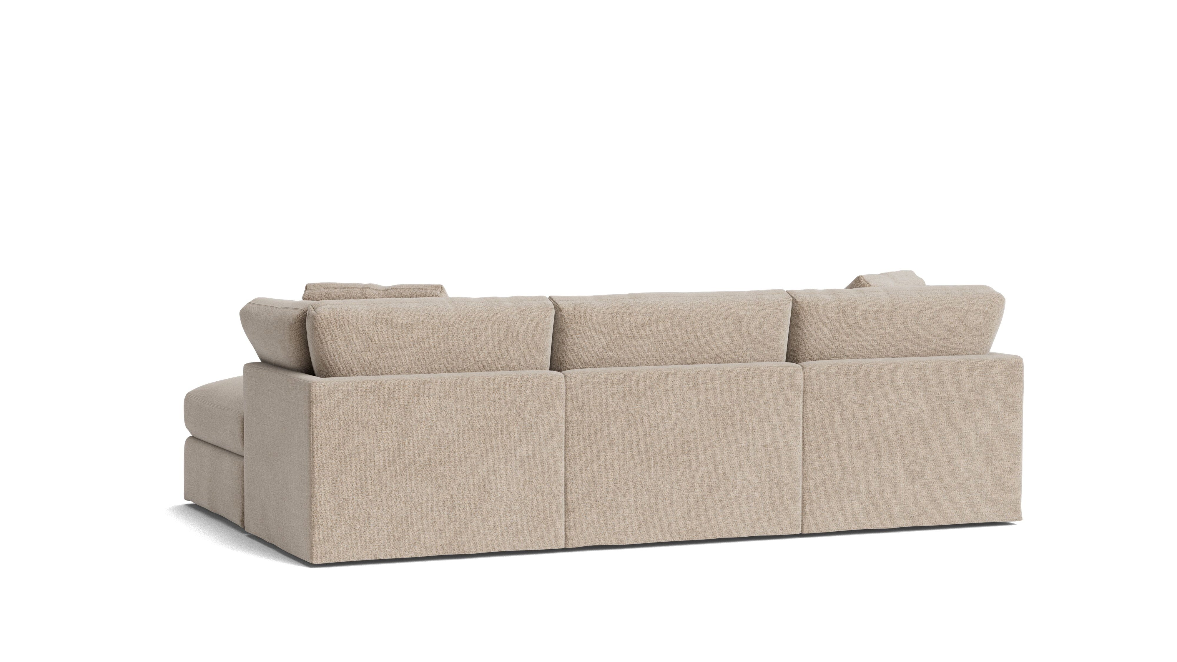 Get Together™ 4 - Piece Modular Sectional, Standard, Champagne - Sundays Company CanadaSEC-YJ-037-041