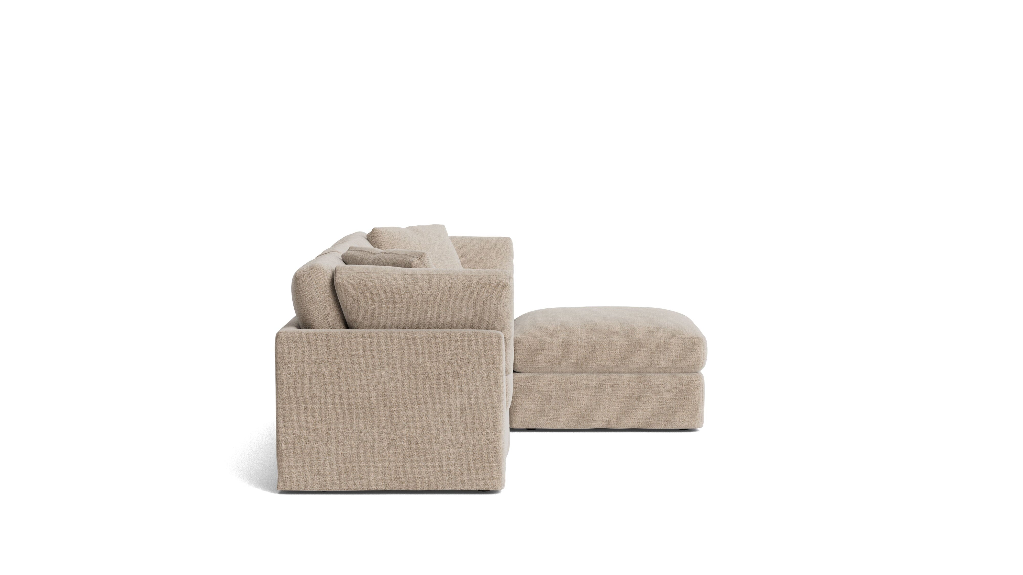 Get Together™ 4 - Piece Modular Sectional, Standard, Champagne - Sundays Company CanadaSEC-YJ-037-041