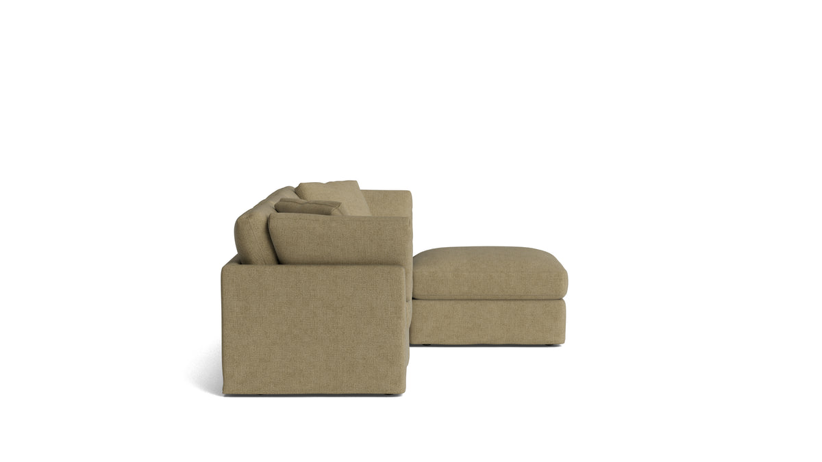 Get Together™ 4-Piece Modular Sectional, Standard, Olive — alternate view