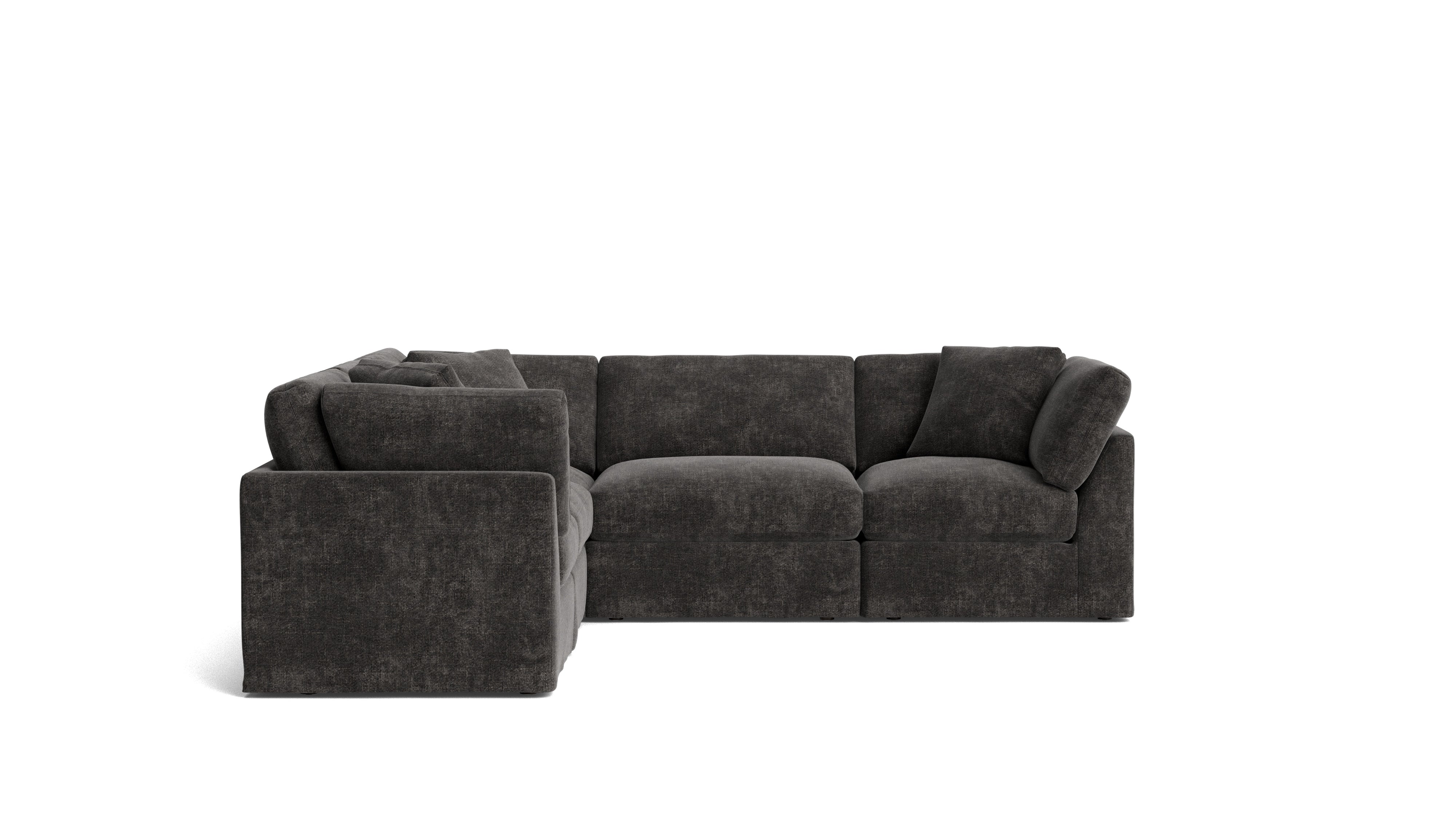 Get Together™ 5 - Piece Modular Sectional Closed, Standard, Truffle - Sundays Company CanadaSEC-YJ-038-003