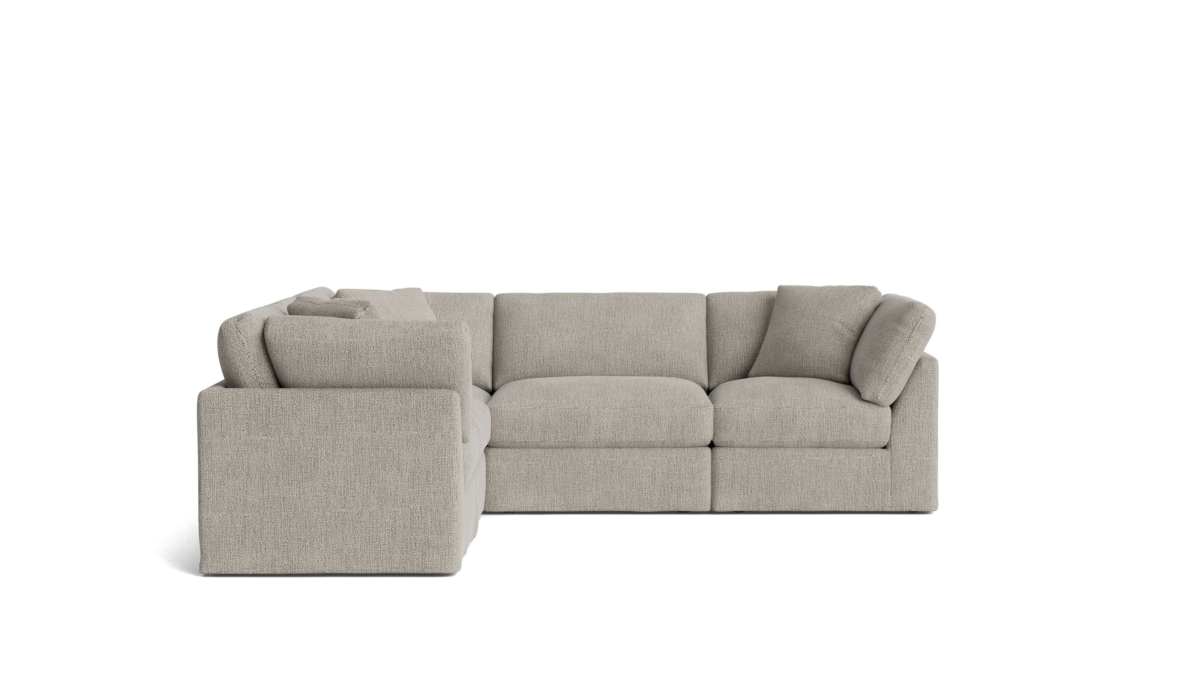 Get Together™ 5-Piece Modular Sectional Closed, Standard, Oatmeal