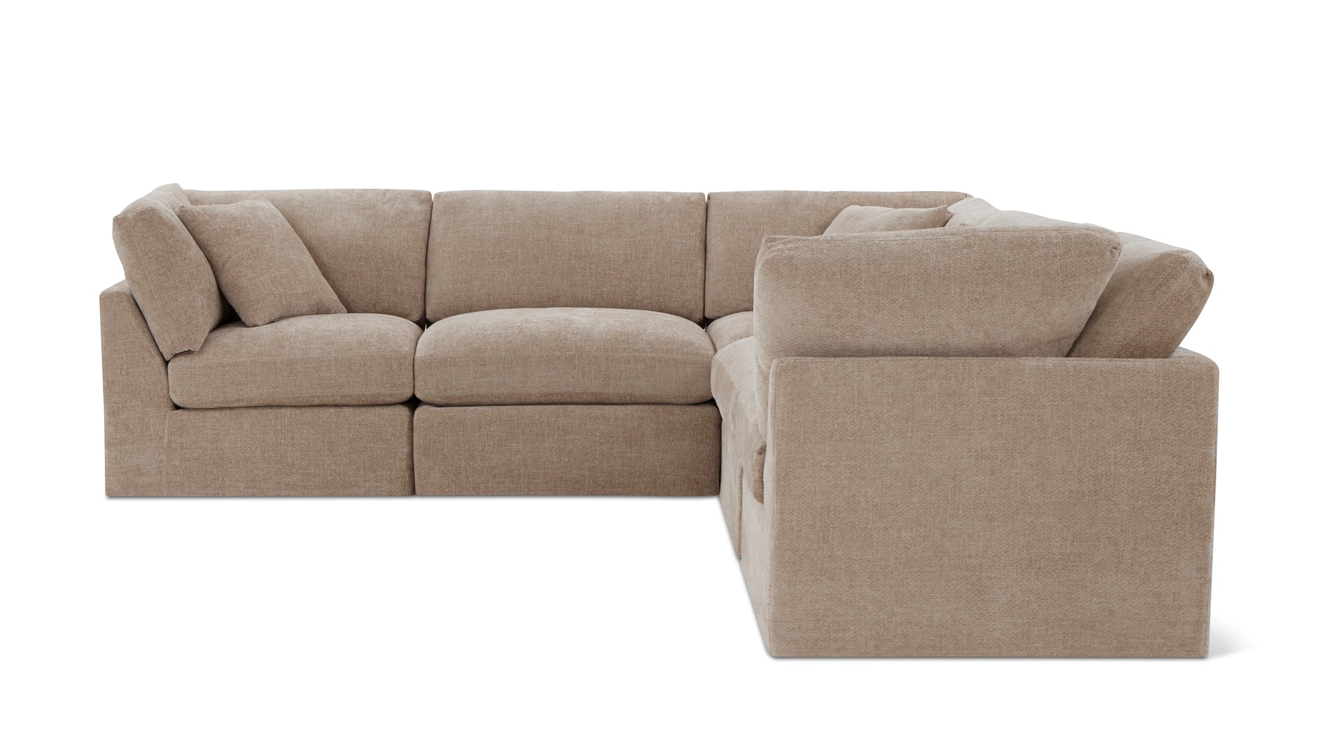 Get Together™ 5-Piece Modular Sectional Closed, Standard, Champagne_image