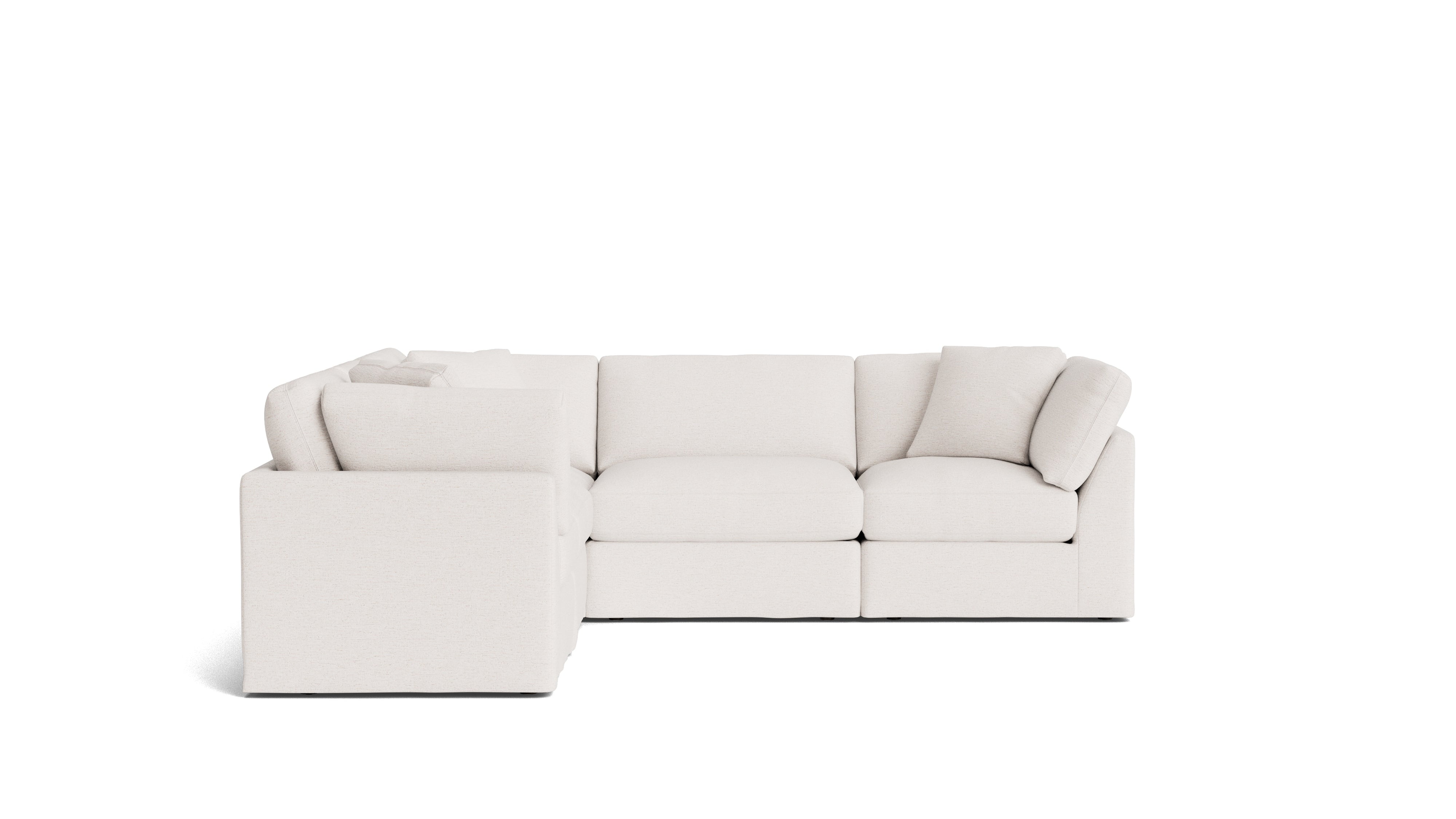 Get Together™ 5-Piece Modular Sectional Closed, Standard, Nomad Snow