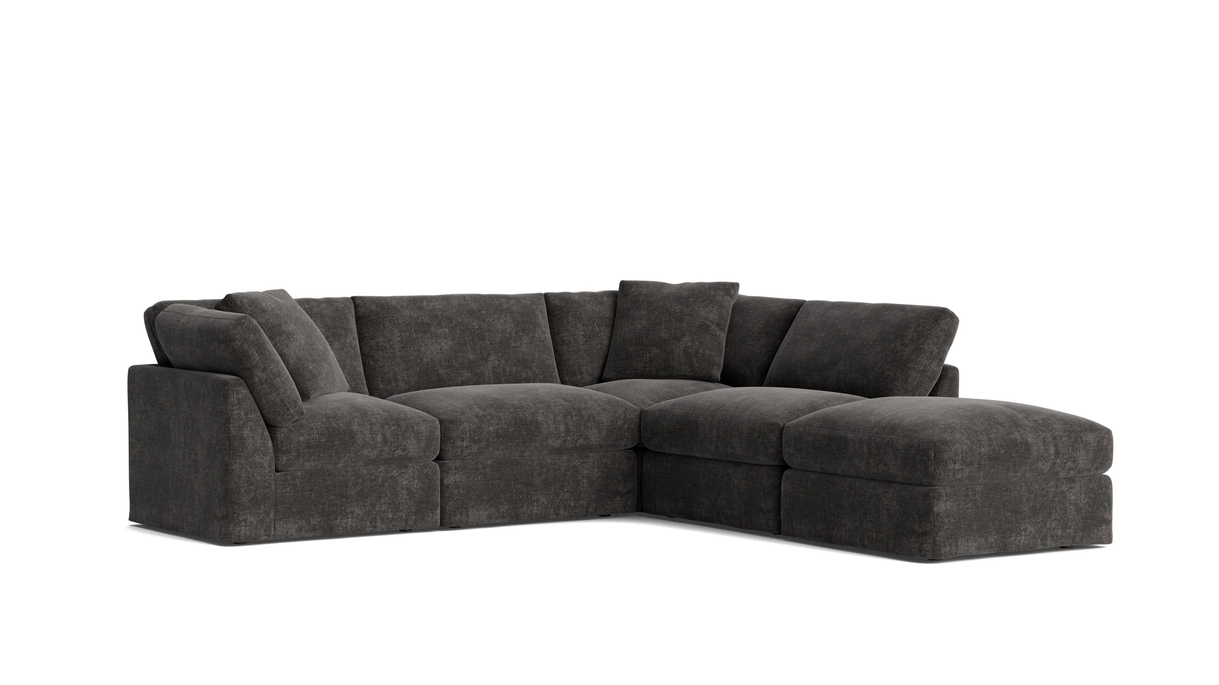 Get Together™ 5 - Piece Modular Sectional, Standard, Truffle - Sundays Company CanadaSEC-YJ-039-003