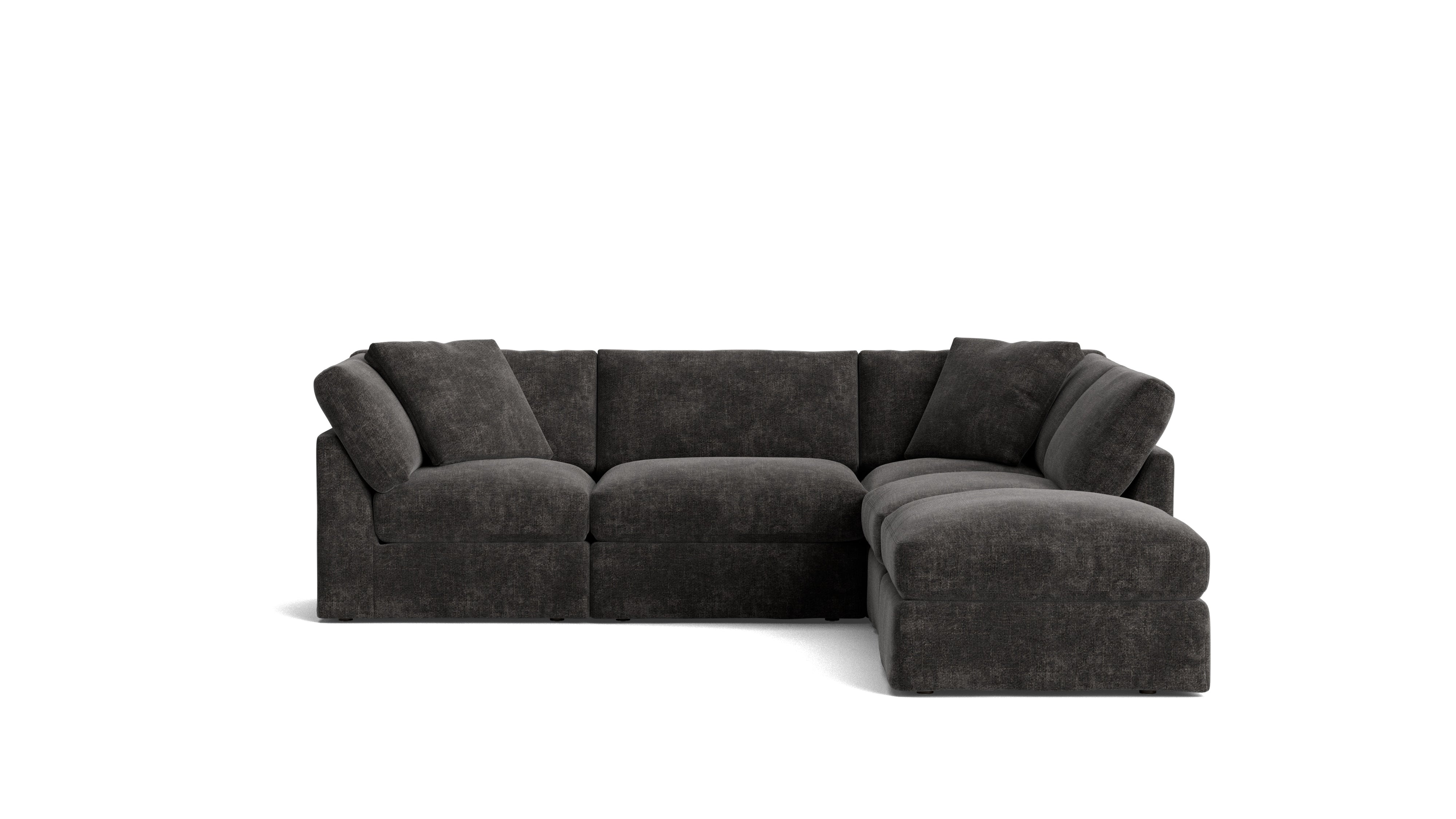 Get Together™ 5 - Piece Modular Sectional, Standard, Truffle - Sundays Company CanadaSEC-YJ-039-003