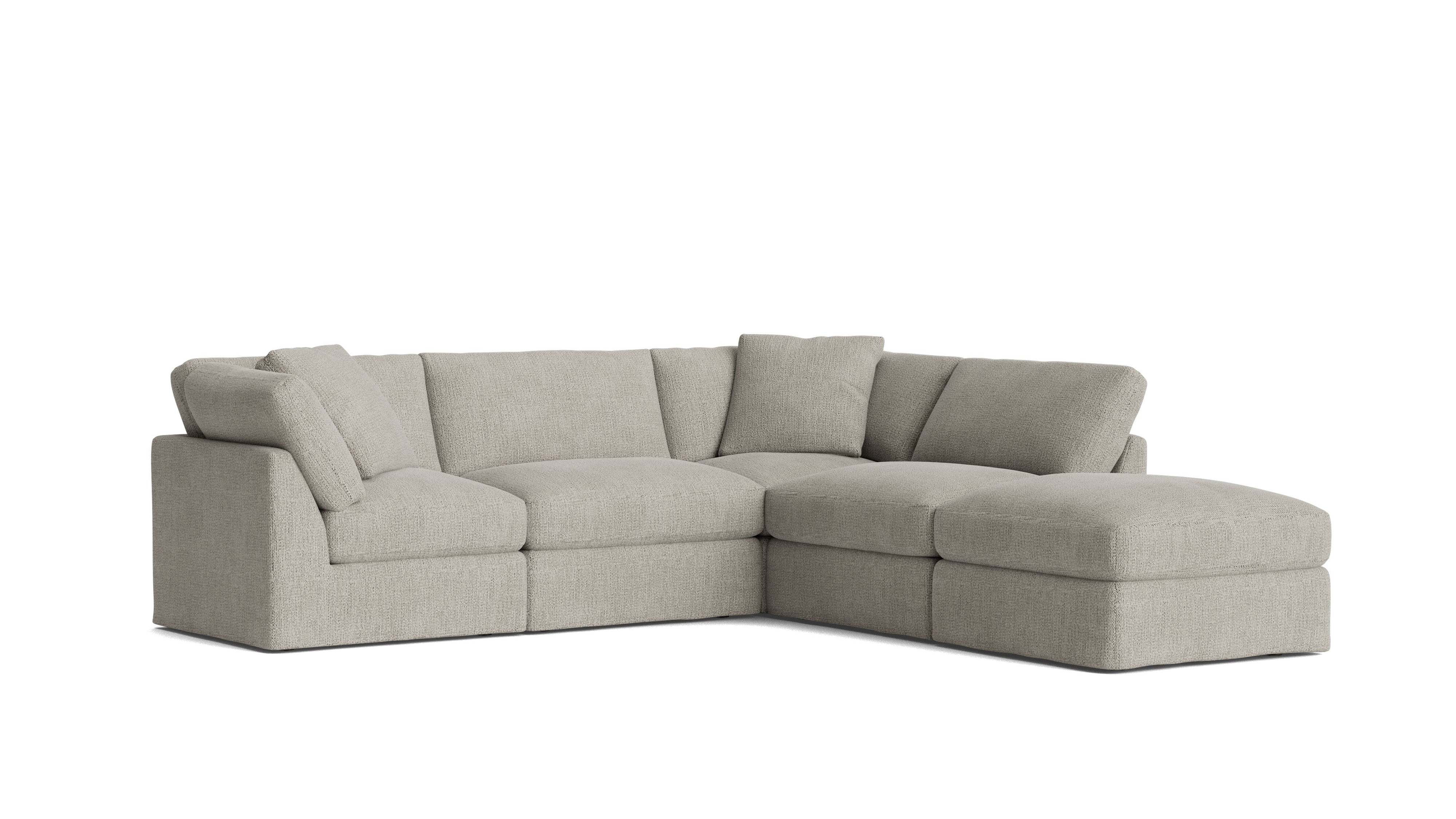Get Together™ 5 - Piece Modular Sectional, Standard, Oatmeal - Sundays Company CanadaSEC-YJ-039-007