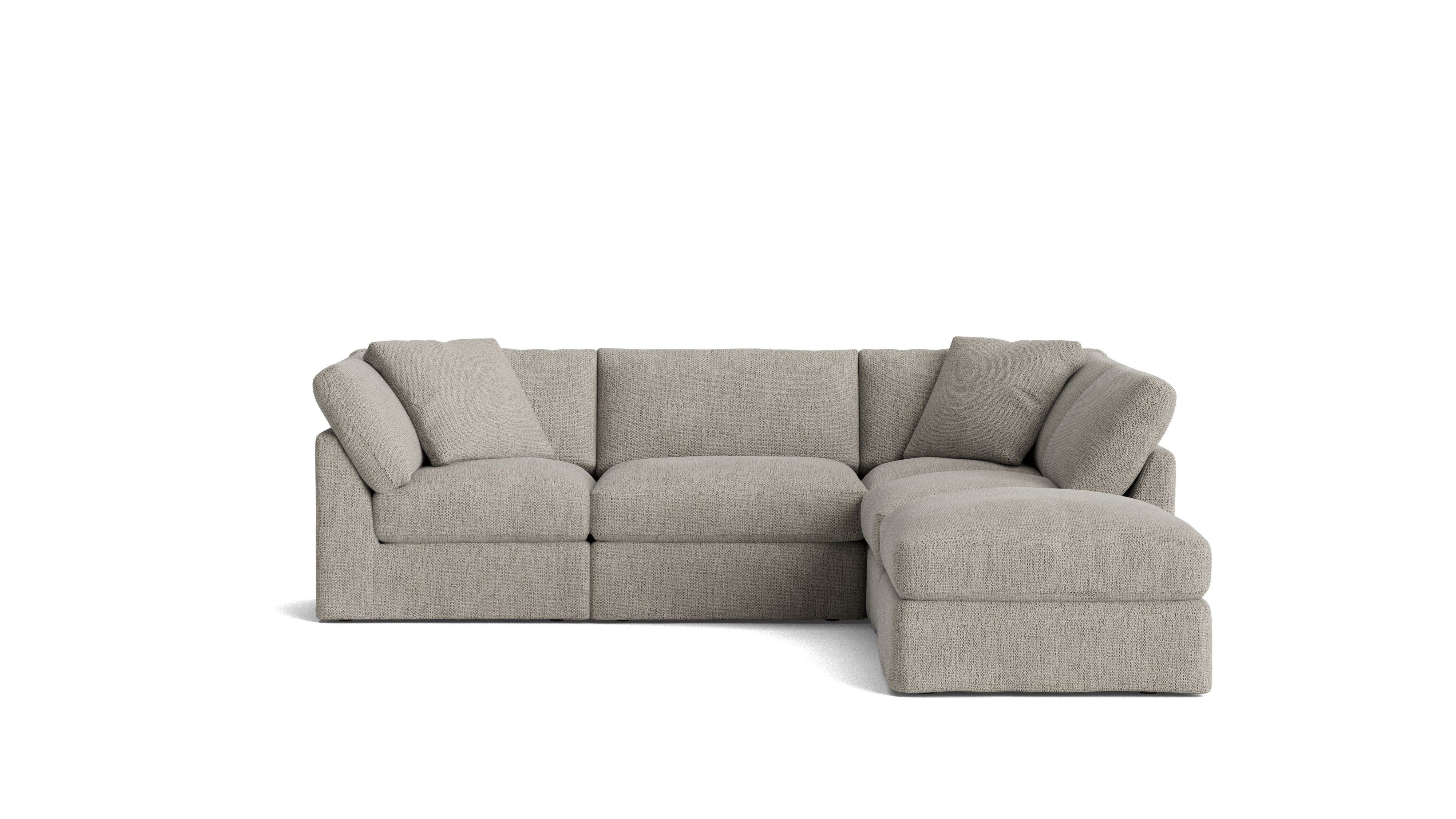 Get Together™ 5 - Piece Modular Sectional, Standard, Oatmeal - Sundays Company CanadaSEC-YJ-039-007