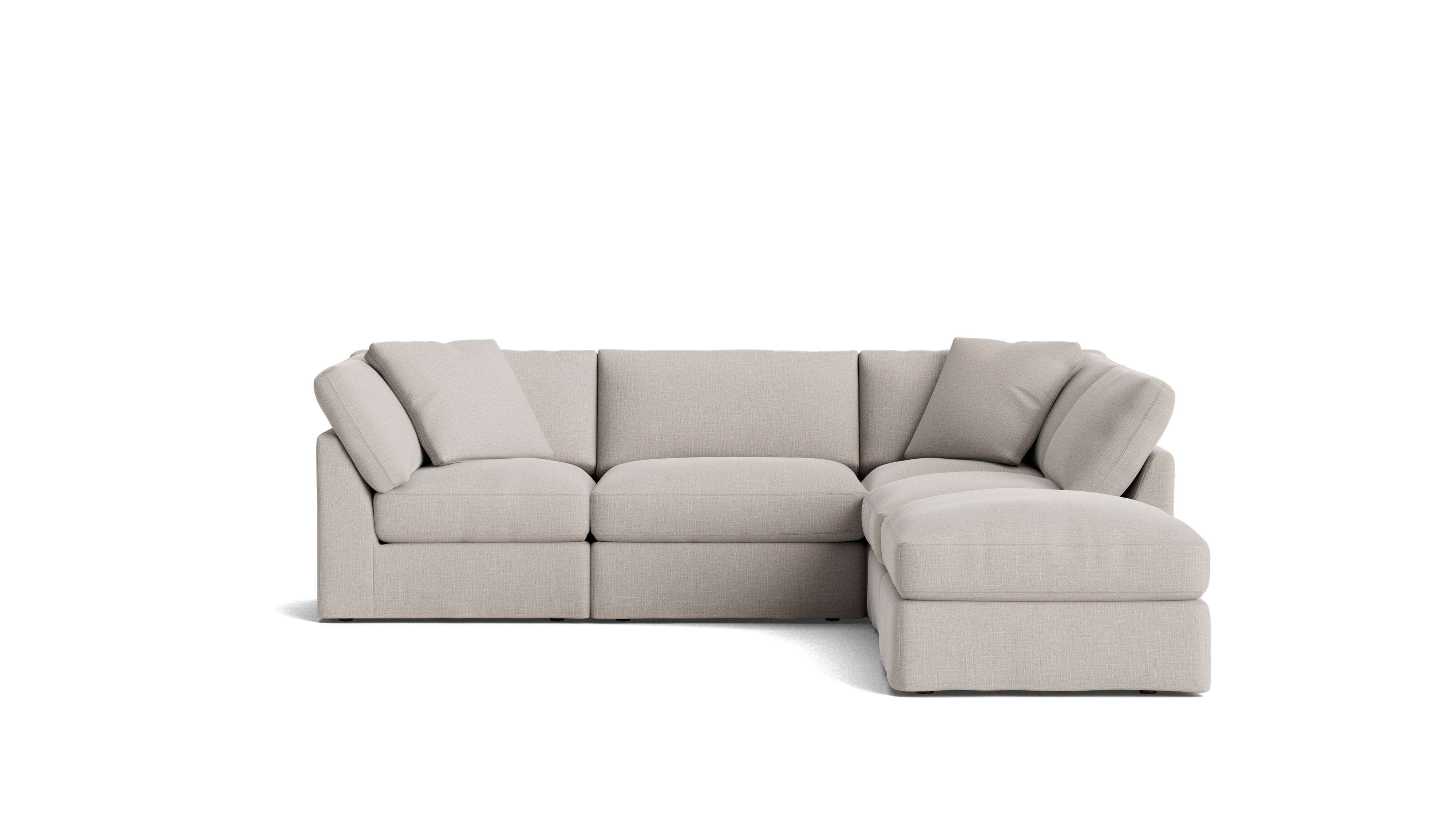 Get Together™ 5 - Piece Modular Sectional, Standard, Clay - Sundays Company CanadaSEC-YJ-039-015