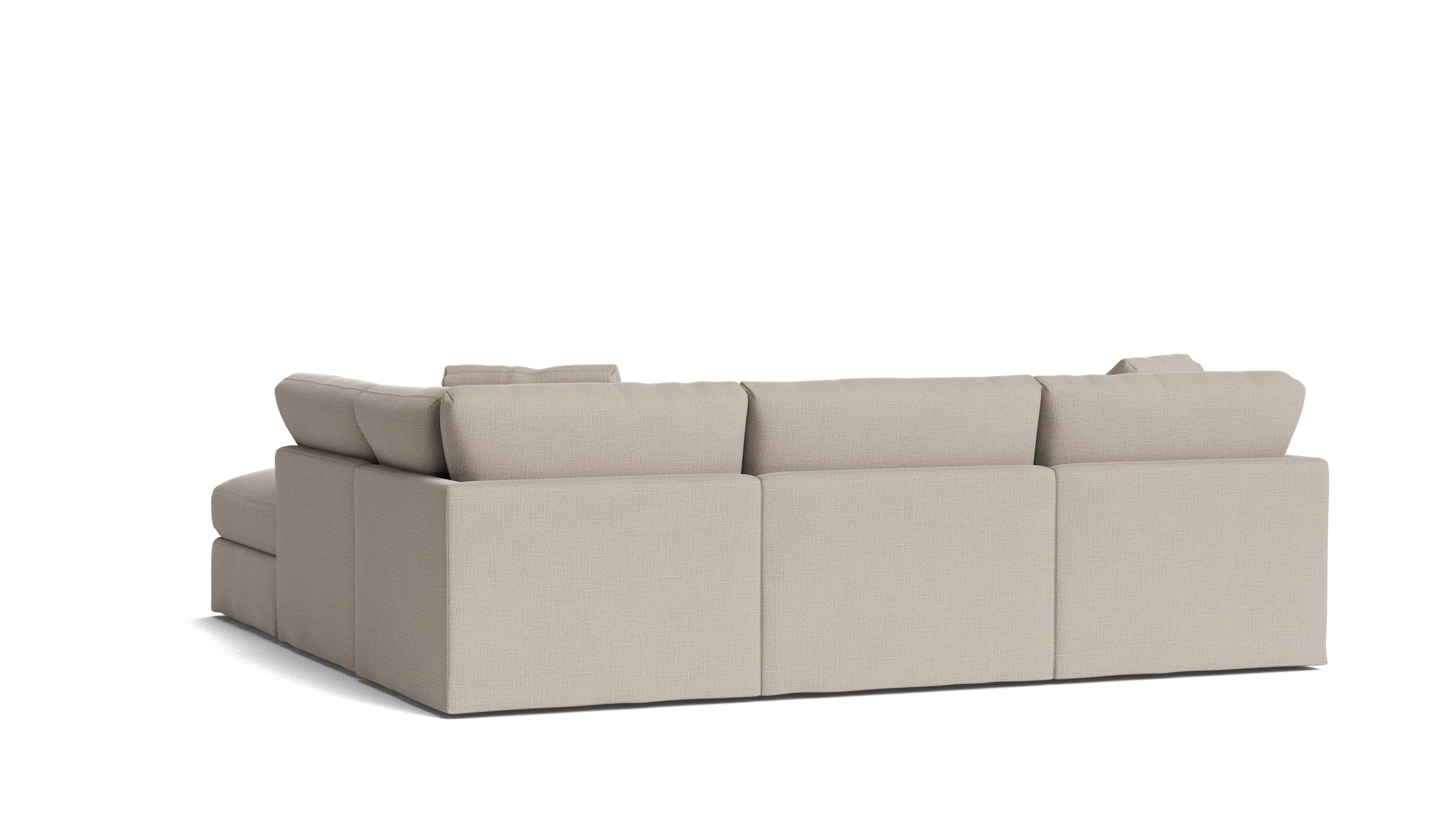 Get Together™ 5 - Piece Modular Sectional, Standard, Light Pebble - Sundays Company CanadaSEC-YJ-039-029