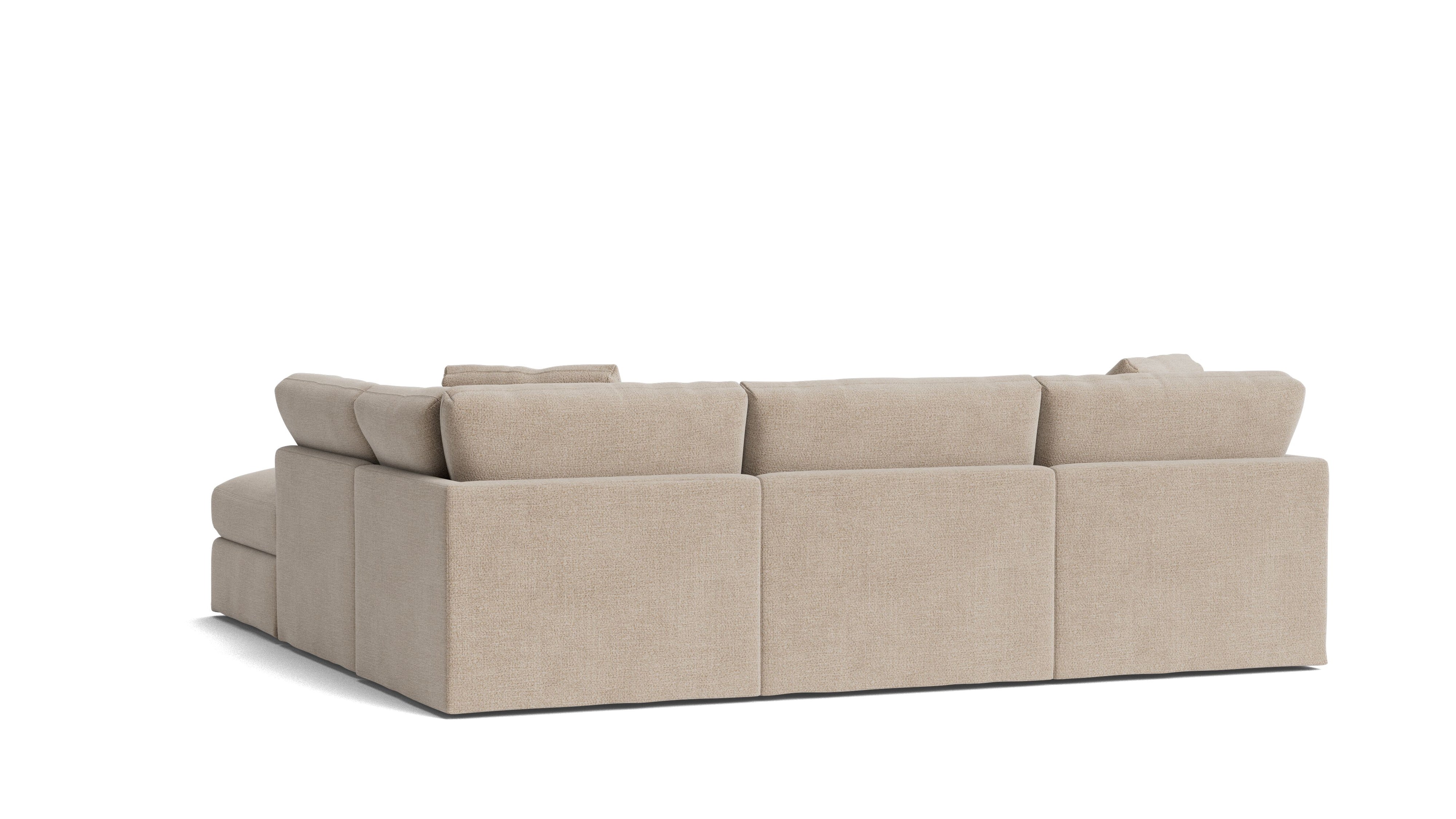Get Together™ 5 - Piece Modular Sectional, Standard, Champagne - Sundays Company CanadaSEC-YJ-039-041