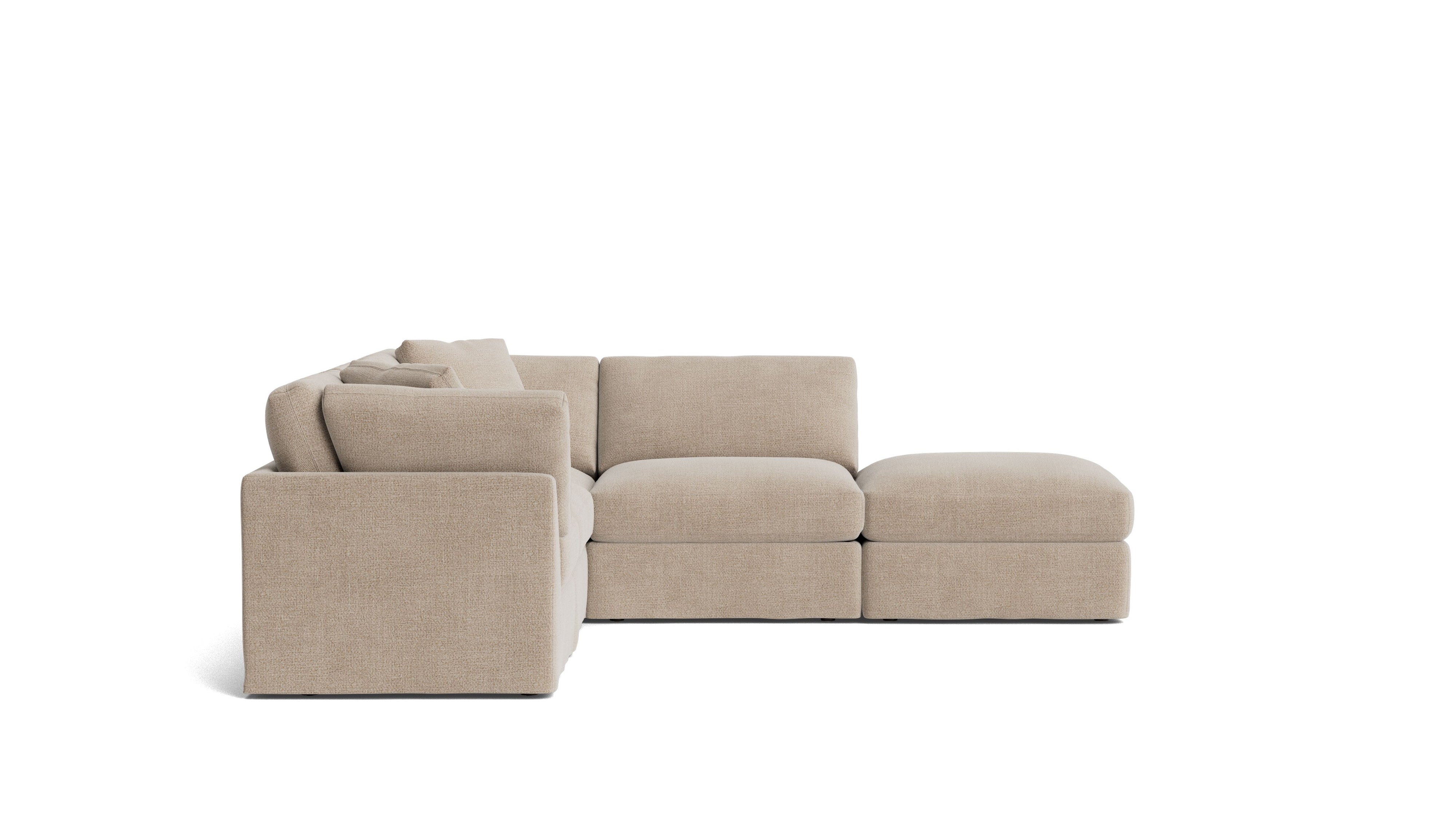 Get Together™ 5 - Piece Modular Sectional, Standard, Champagne - Sundays Company CanadaSEC-YJ-039-041