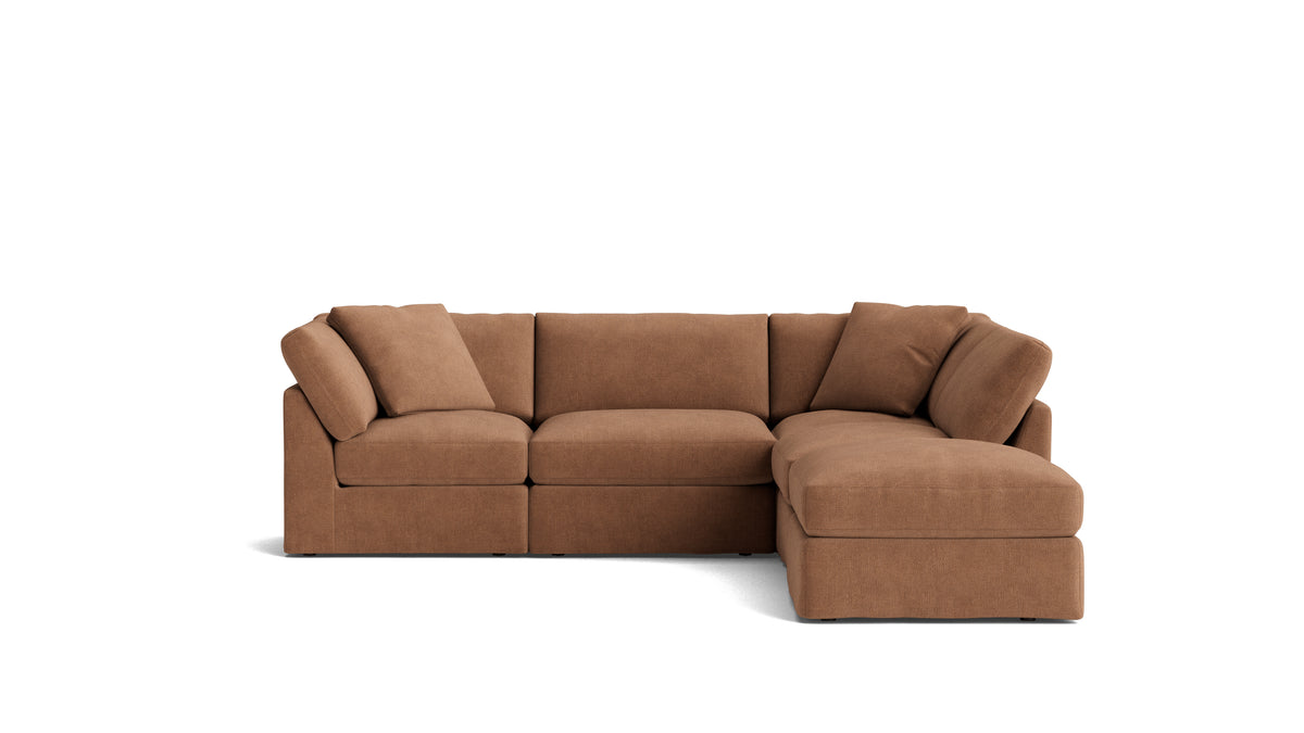 Get Together™ 5-Piece Modular Sectional, Standard, Spice