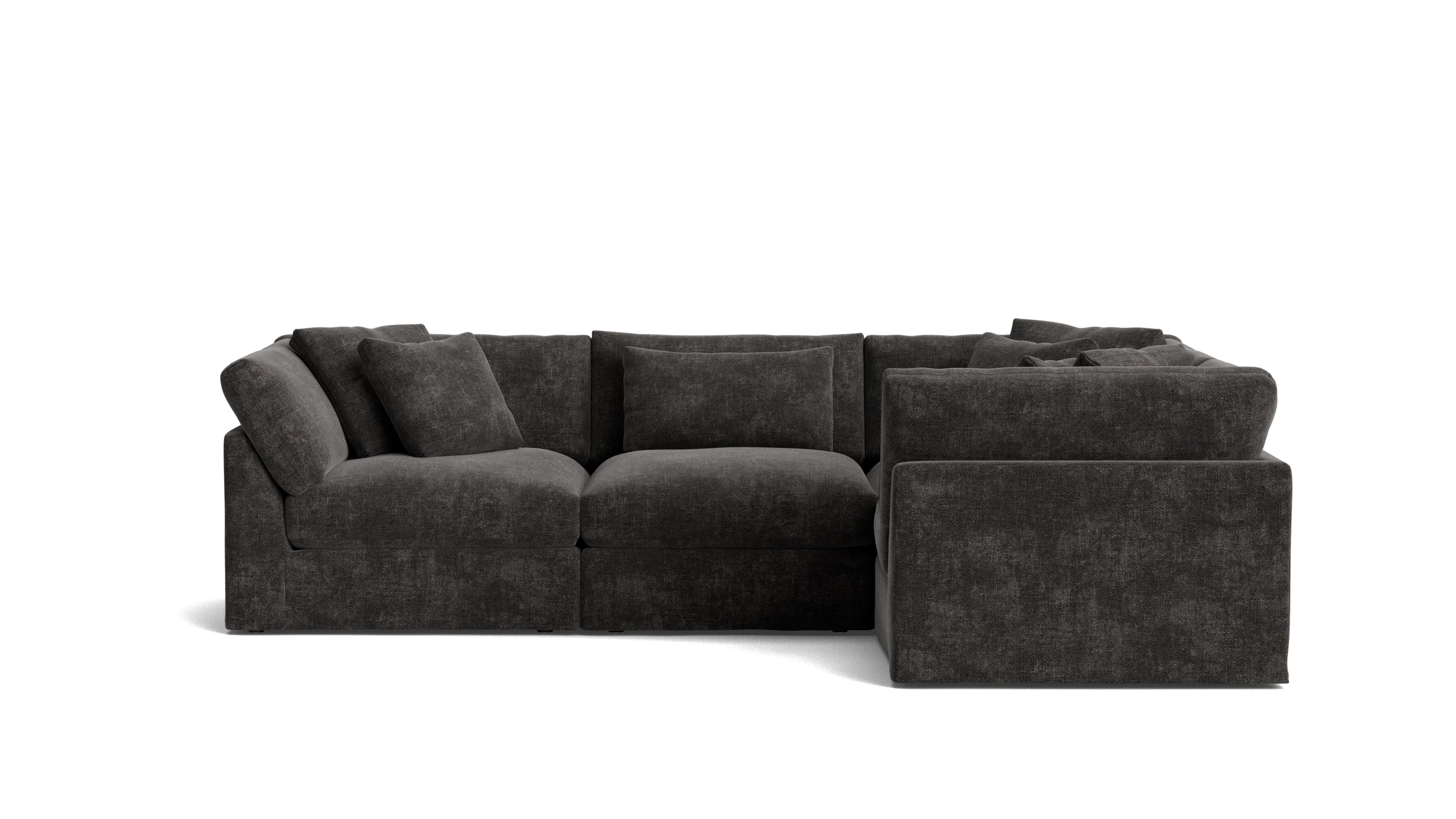 Get Together™ 4 - Piece Modular Sectional Closed, Large, Truffle - Sundays Company CanadaSEC-YJ-040-003