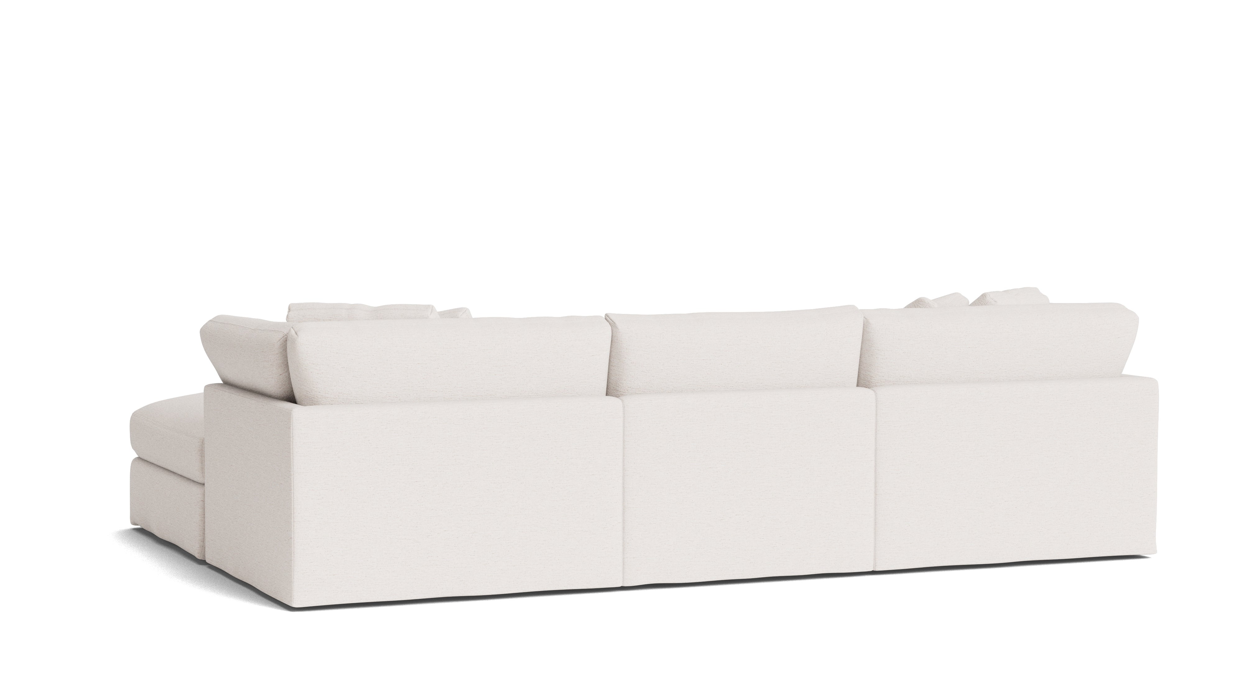 Get Together™ 5-Piece Modular U-Shaped Sectional, Large, Nomad Snow