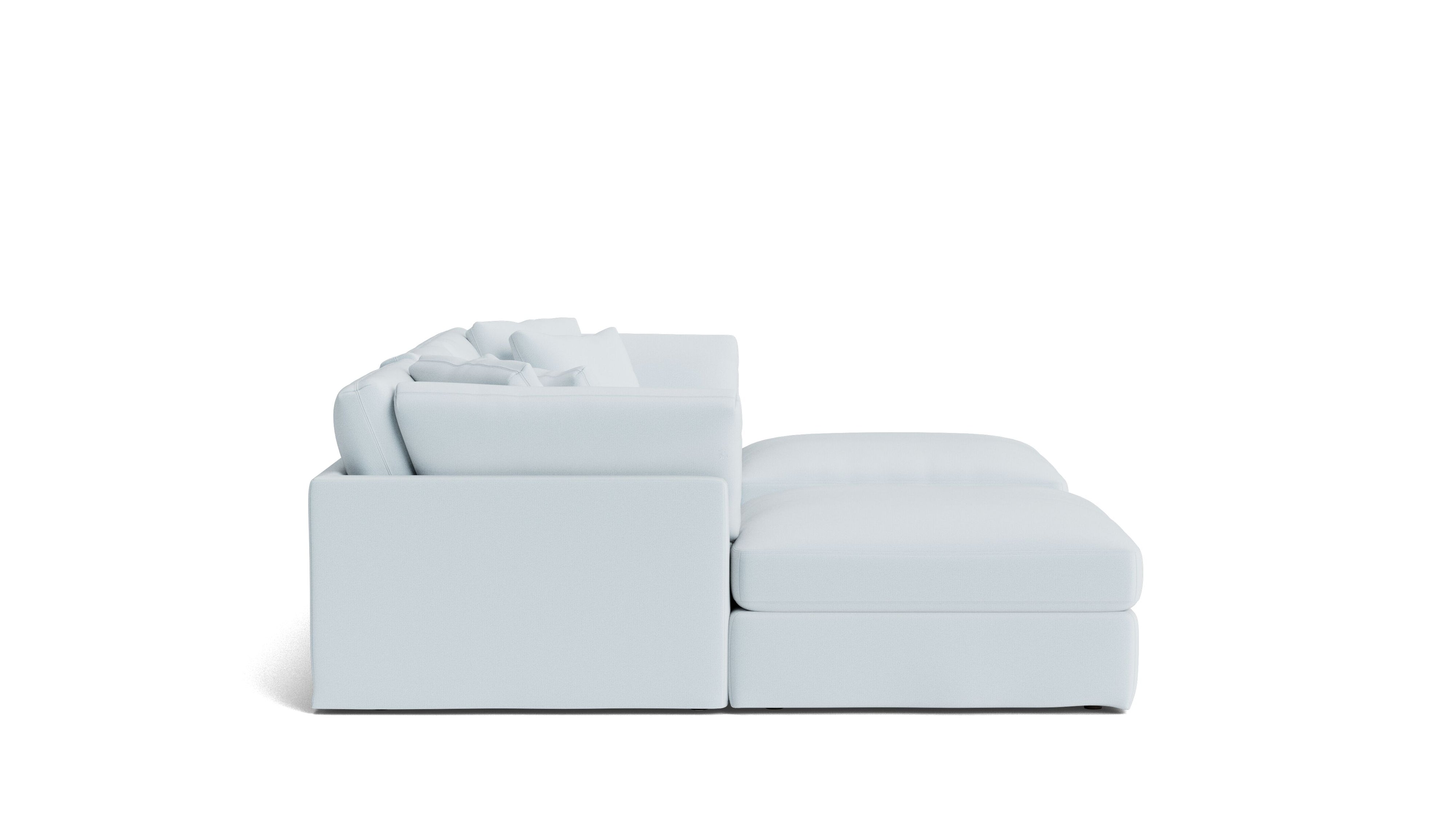 Get Together™ 5-Piece Modular U-Shaped Sectional, Large, Cove