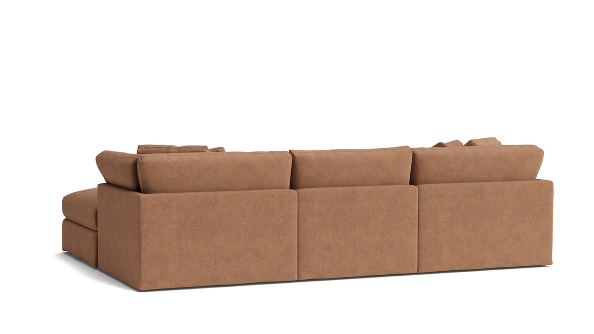 Get Together™ 5-Piece Modular U-Shaped Sectional, Large, Spice