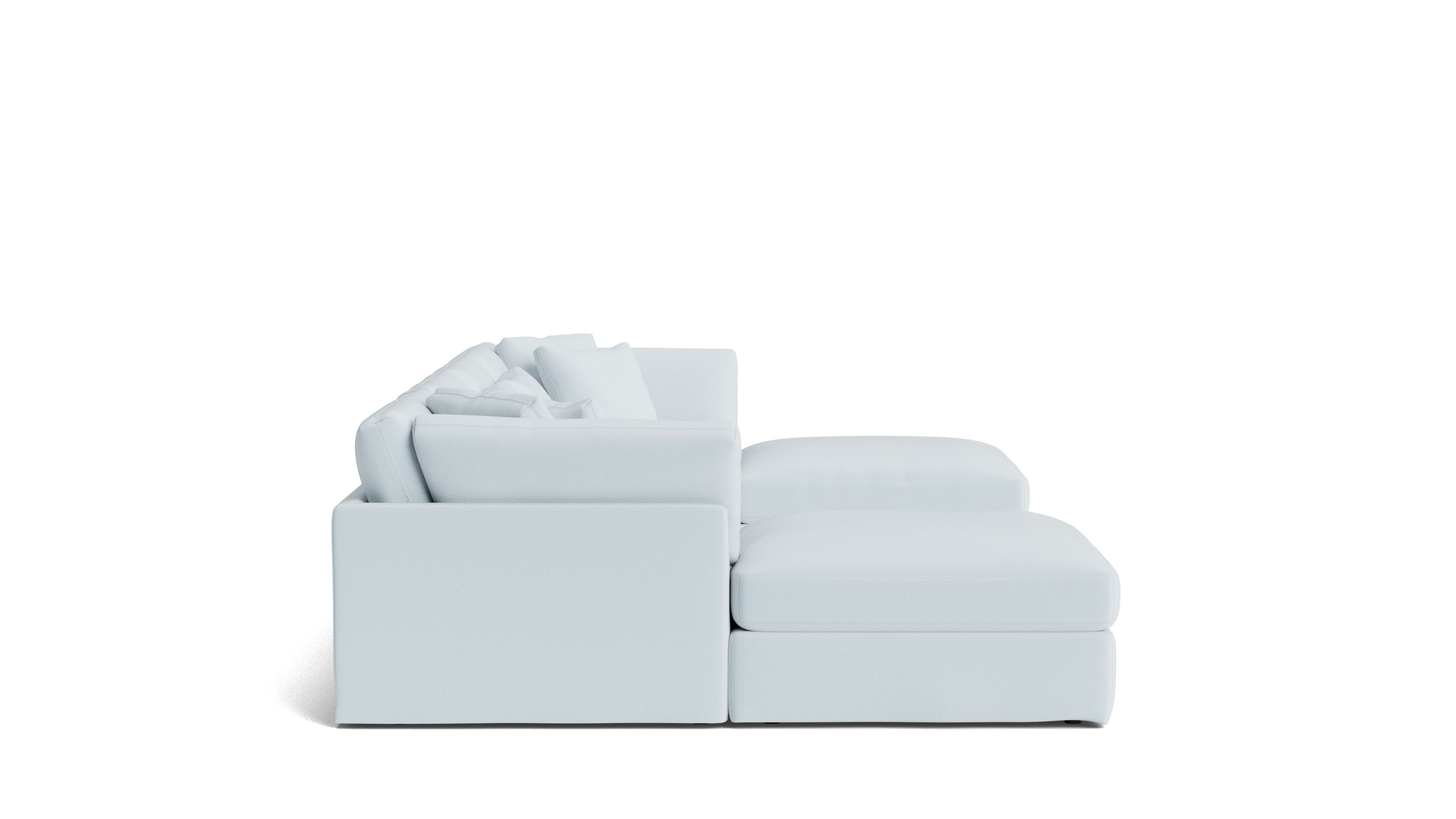 Get Together™ 6-Piece Modular U-Shaped Sectional, Large, Cove