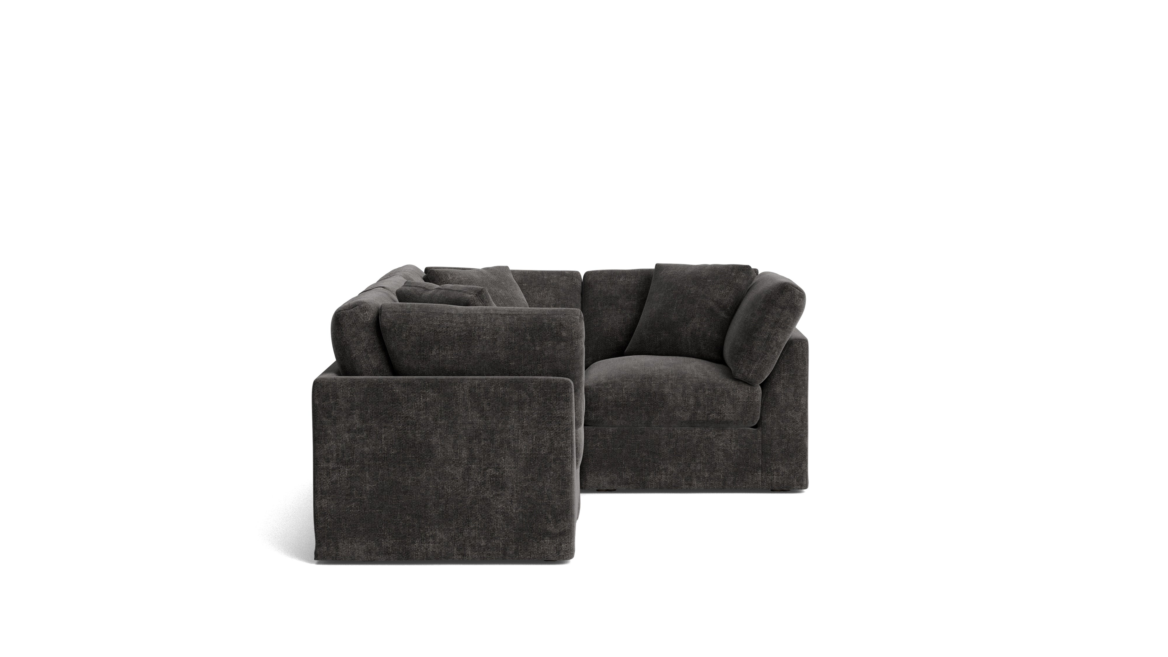 Get Together™ 4 - Piece Modular Sectional Closed, Standard, Truffle - Sundays Company CanadaSEC-YJ-043-003