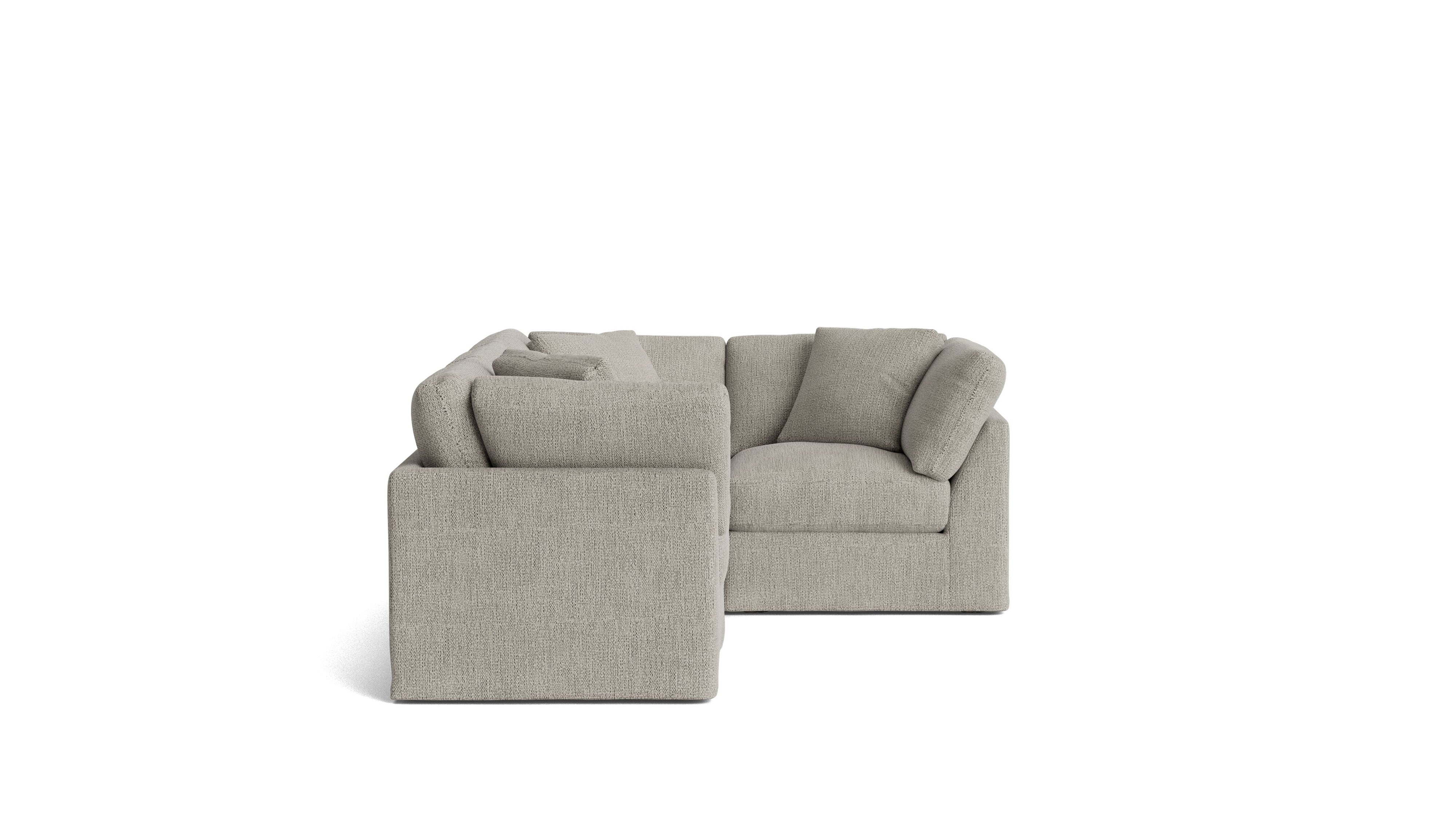 Get Together™ 4 - Piece Modular Sectional Closed, Standard, Oatmeal - Sundays Company CanadaSEC-YJ-043-007