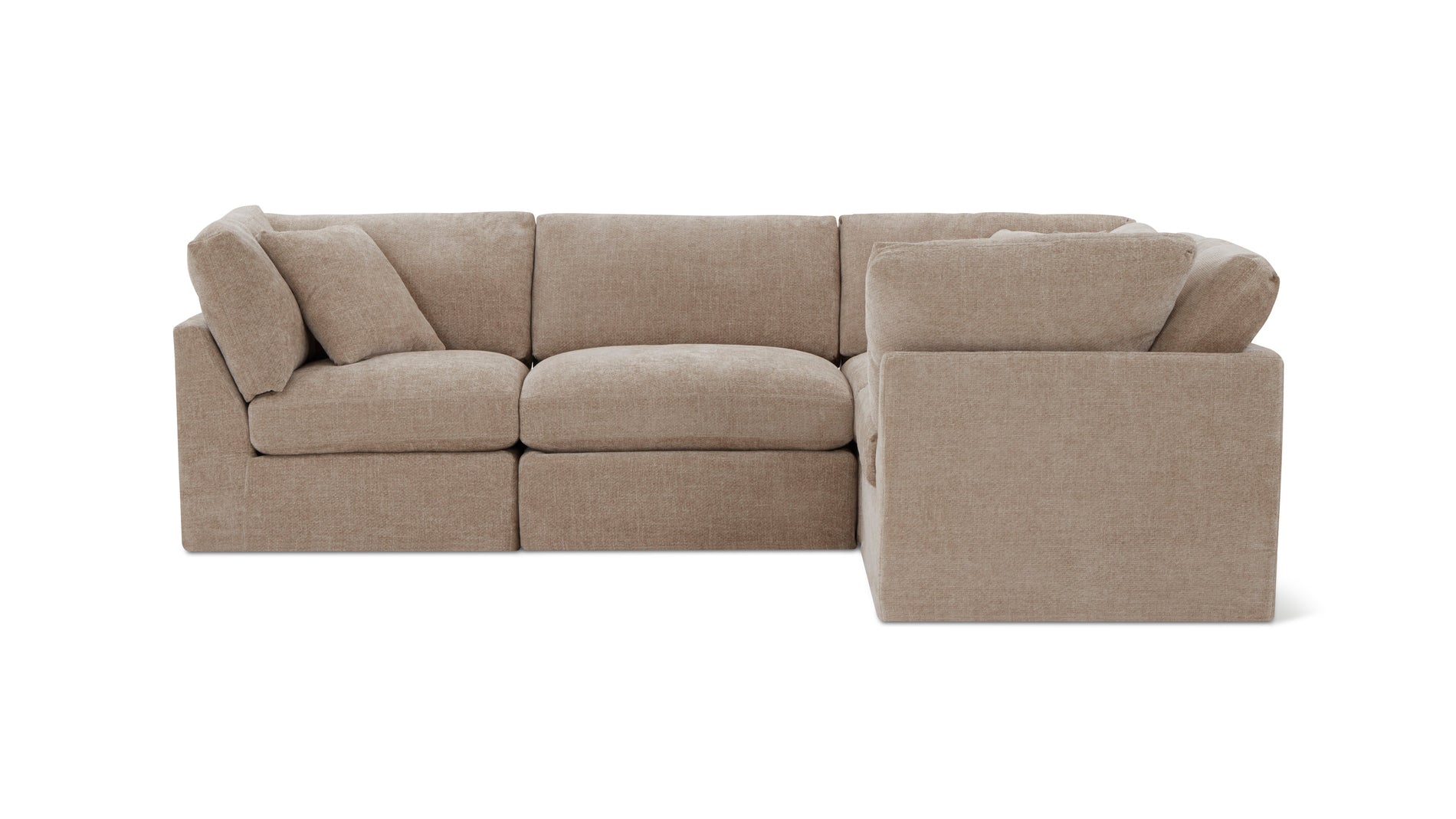 Get Together™ 4-Piece Modular Sectional Closed, Standard, Champagne_image