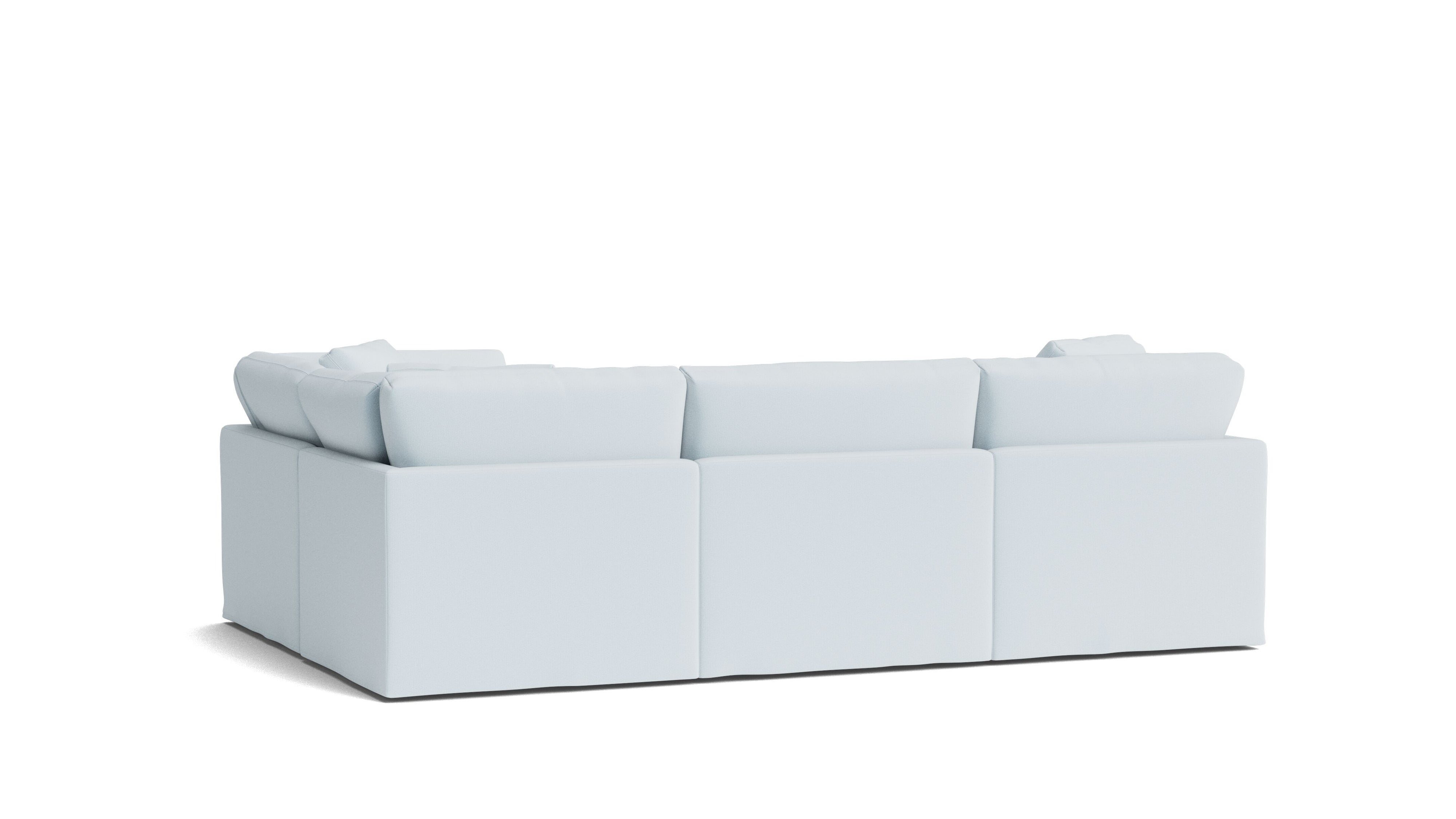 Get Together™ 4-Piece Modular Sectional Closed, Standard, Cove
