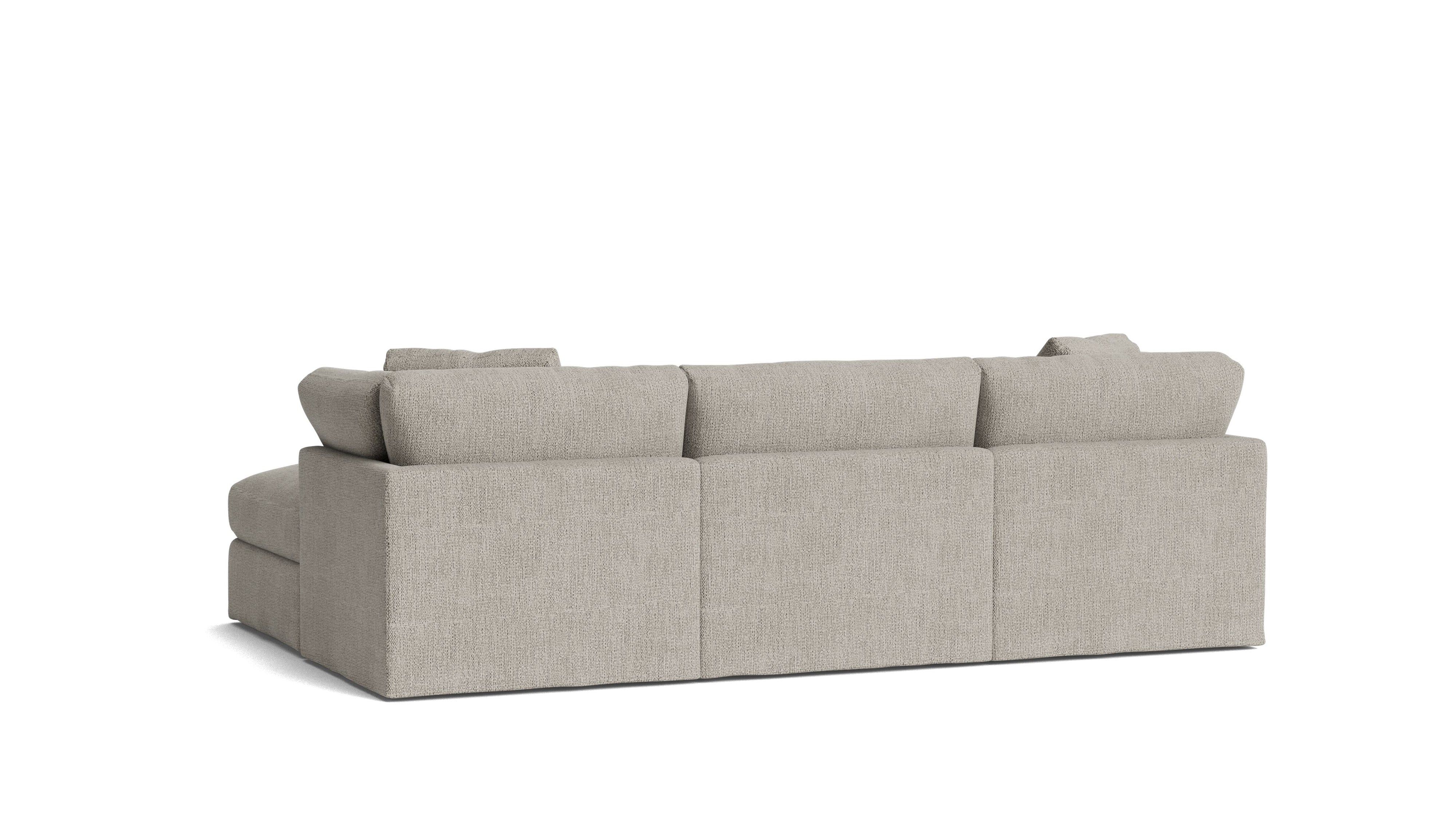 Get Together™ 5 - Piece Modular U - Shaped Sectional, Standard, Oatmeal - Sundays Company CanadaSEC-YJ-044-007