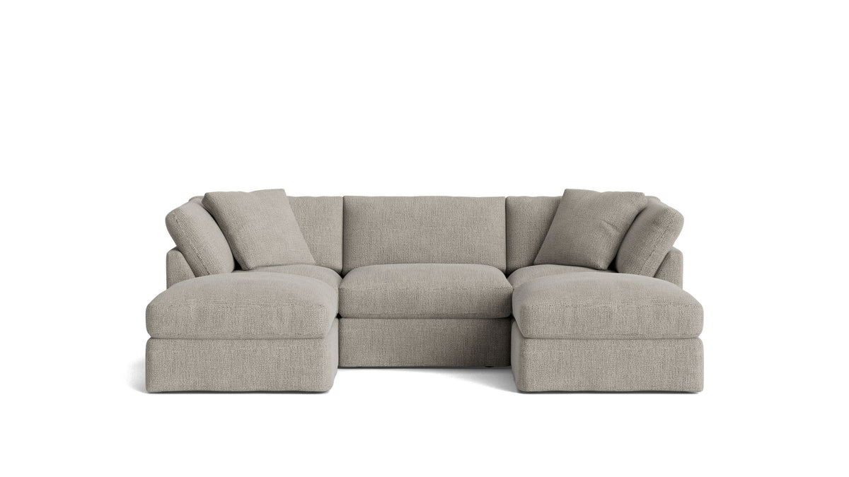 Get Together™ 5-Piece Modular U-Shaped Sectional, Standard, Oatmeal