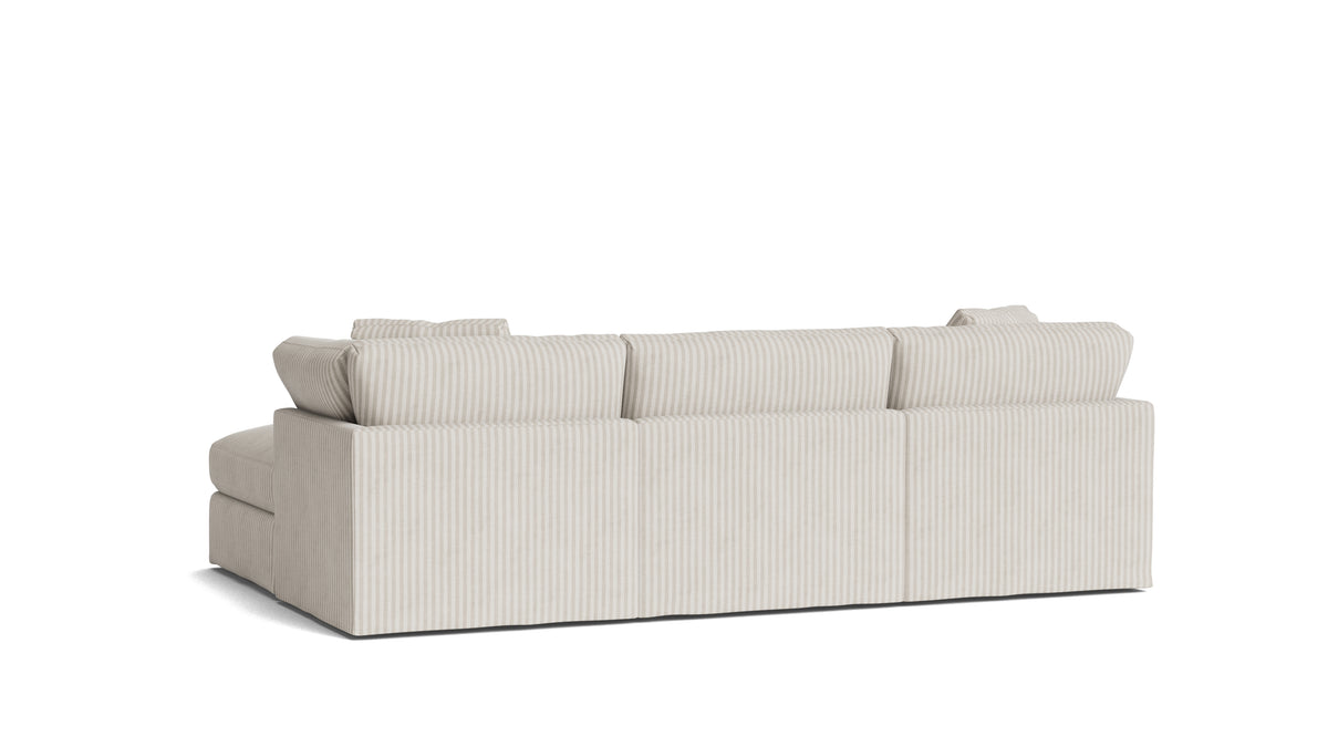 Get Together™ 5-Piece Modular U-Shaped Sectional, Standard, Newport Stripe