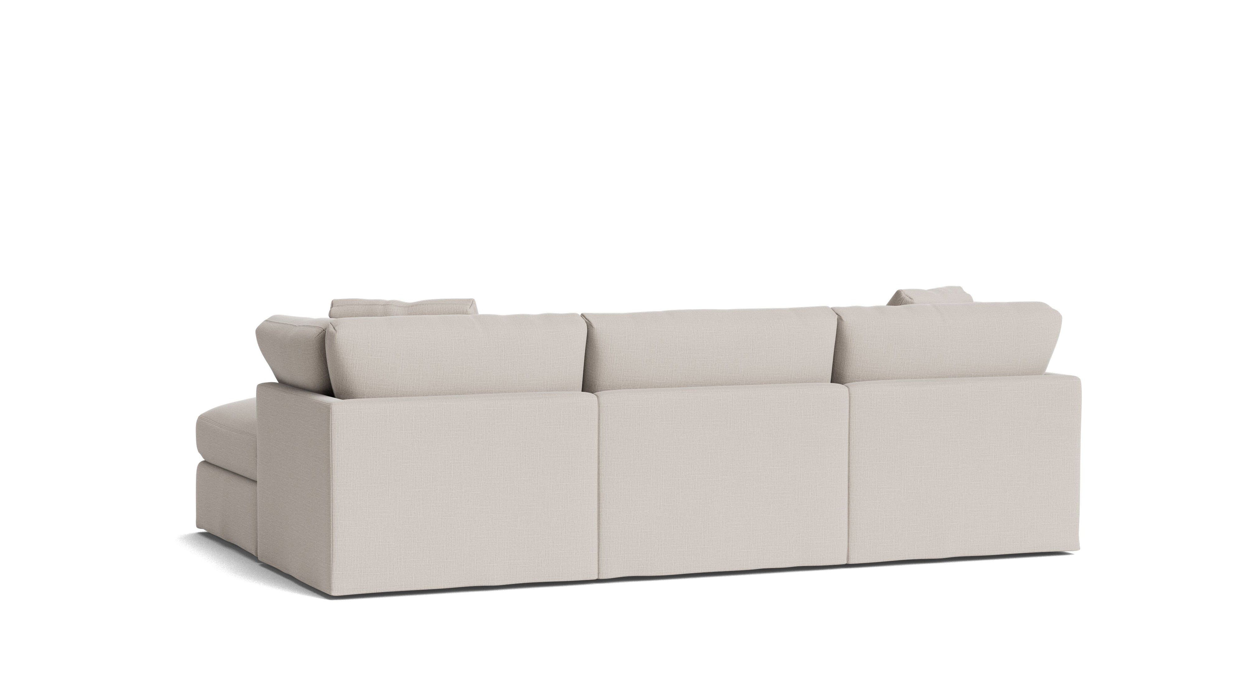 Get Together™ 5 - Piece Modular U - Shaped Sectional, Standard, Clay - Sundays Company CanadaSEC-YJ-044-015