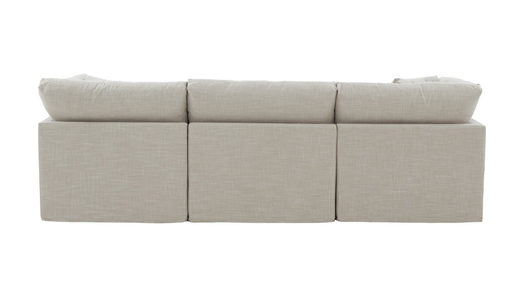 Get Together™ 5-Piece Modular U-Shaped Sectional, Standard, Light Pebble - Image 9